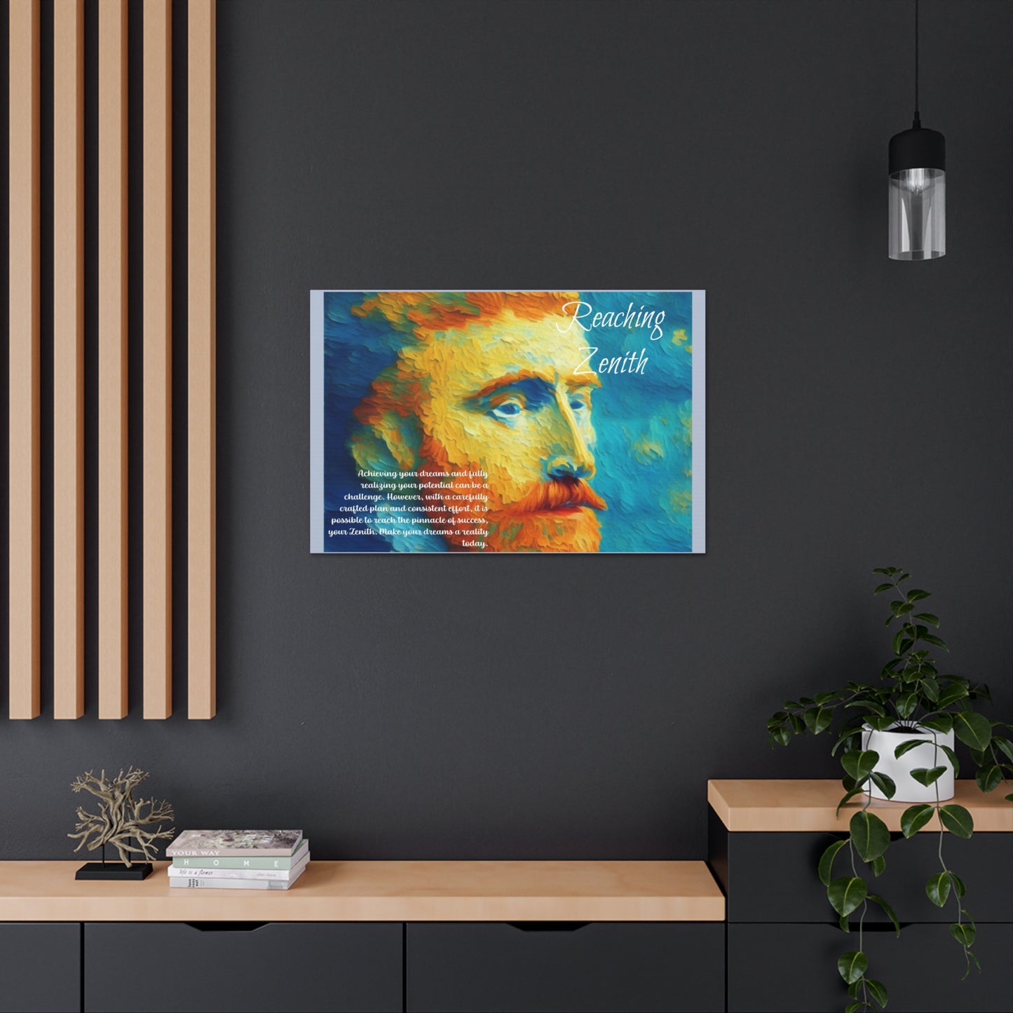 Zenith Ascent" Affirmation Wall Art