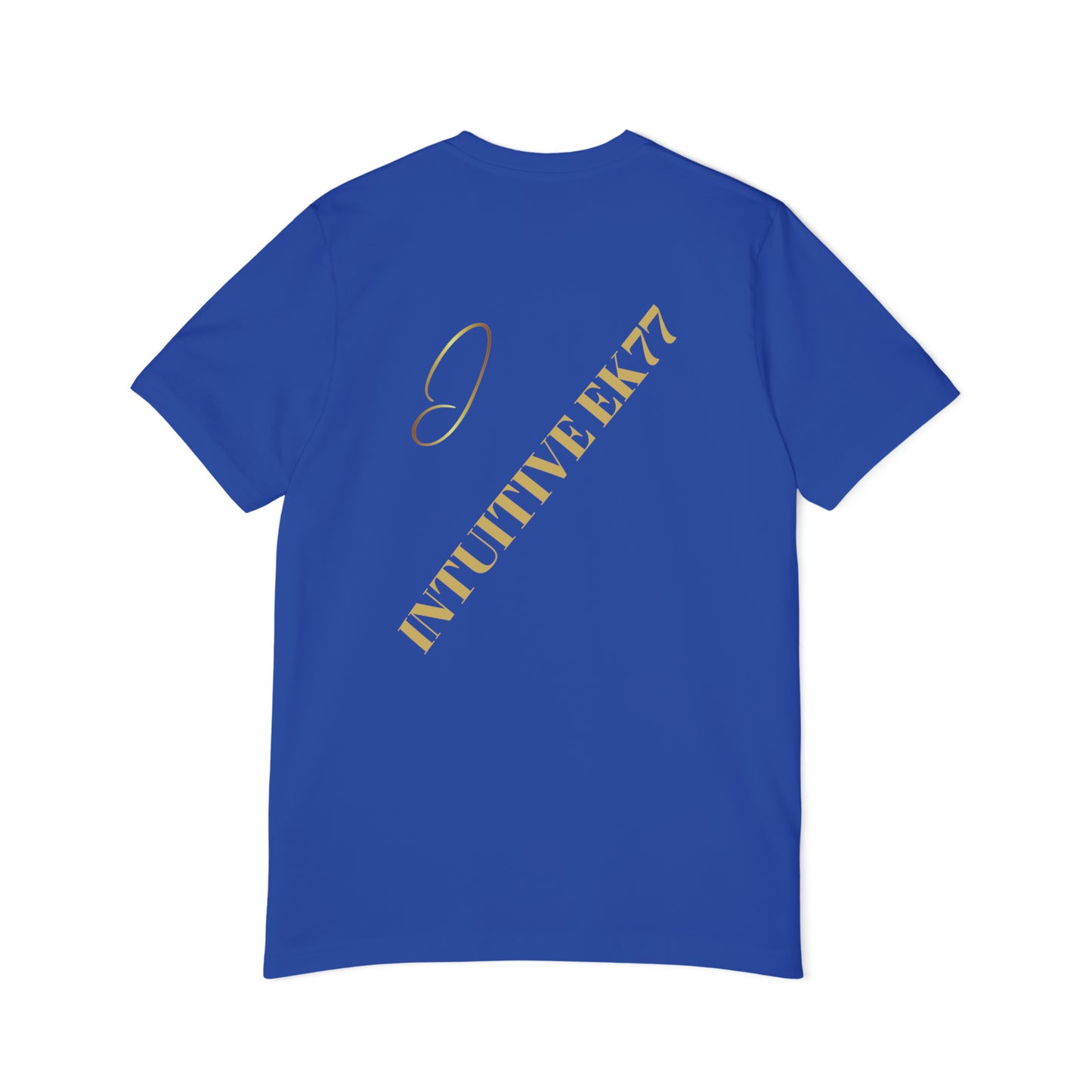 Intuitive EK77 Signature Unisex Cotton Tee: Versatile Style for AlI