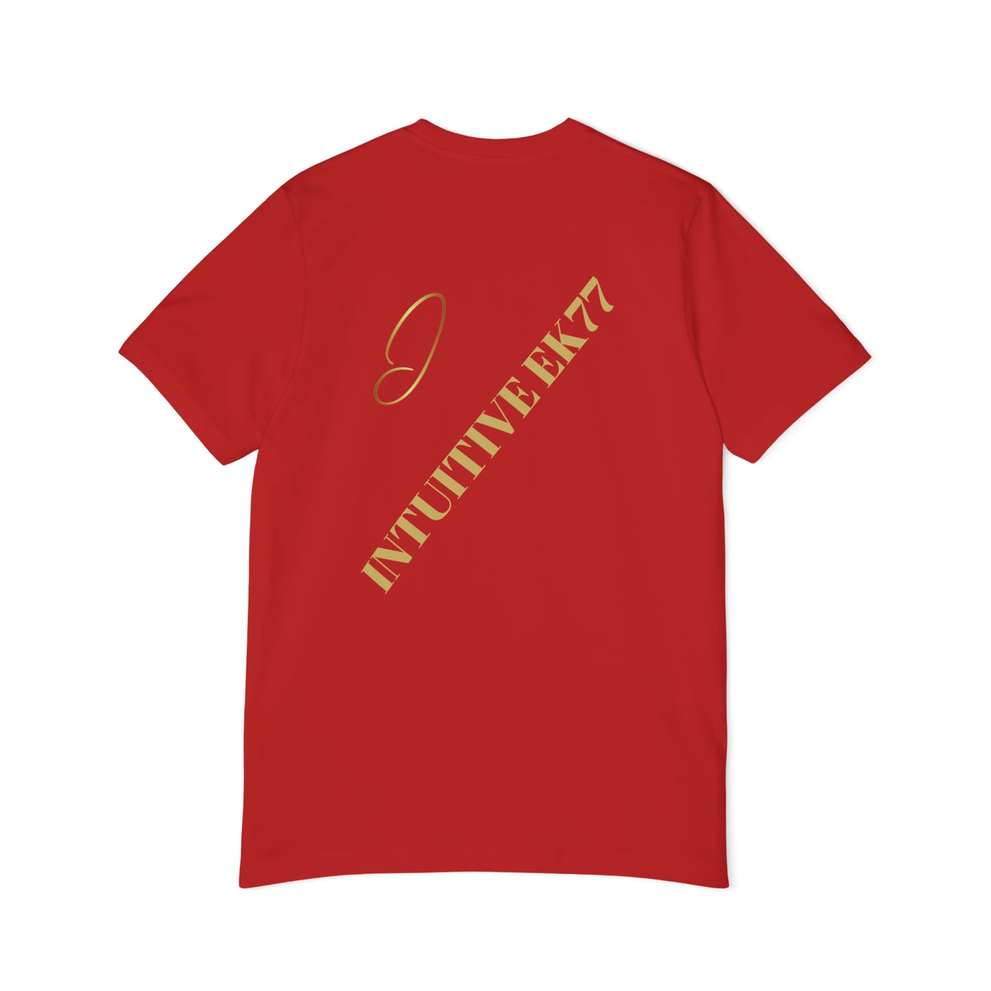 Intuitive EK77 Signature Unisex Cotton Tee: Versatile Style for AlI