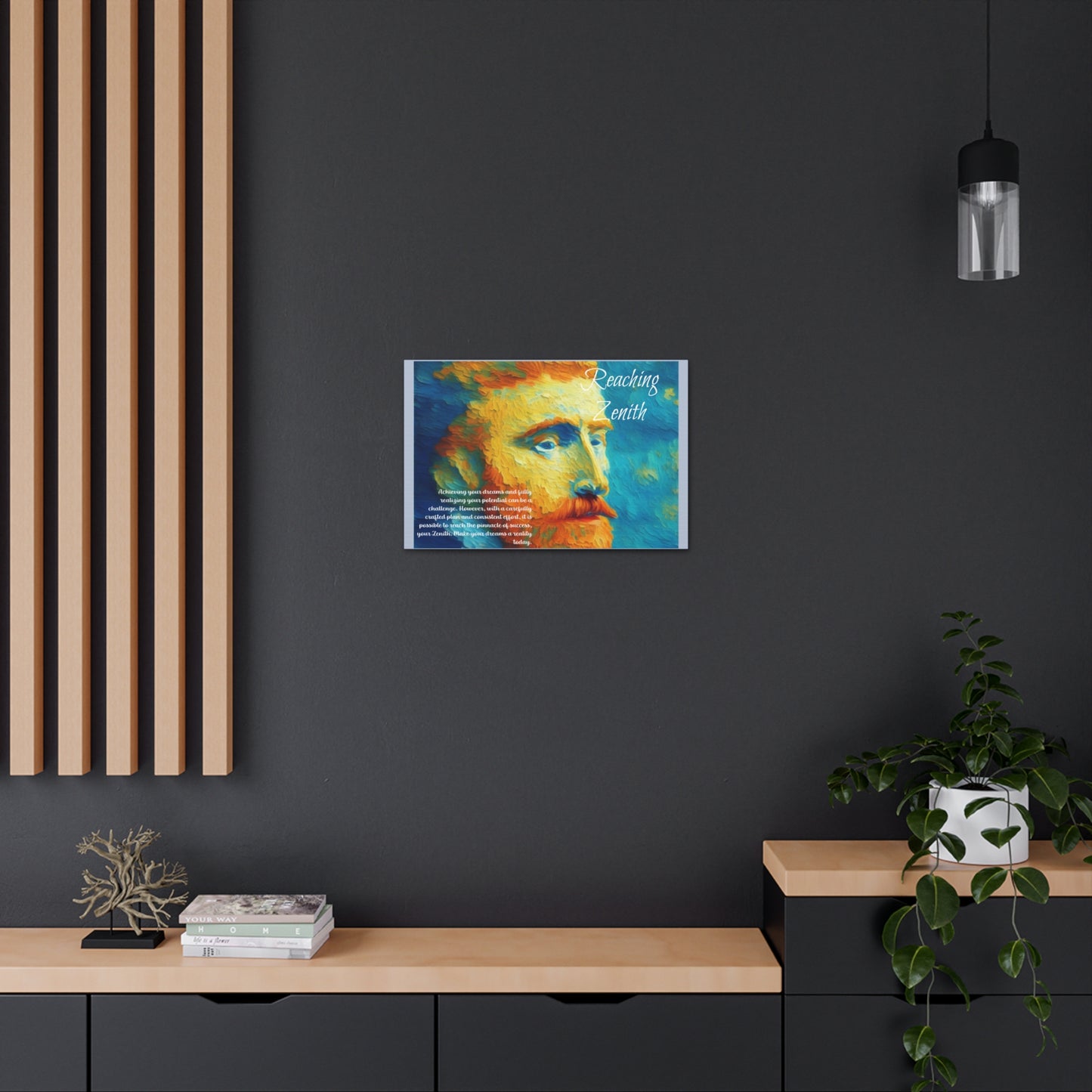 Zenith Ascent" Affirmation Wall Art