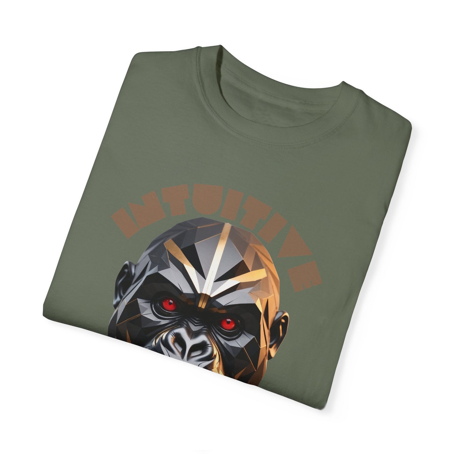 Stylized Gorilla T-Shirt – Edgy Polygonal Art with Futuristic Vibe