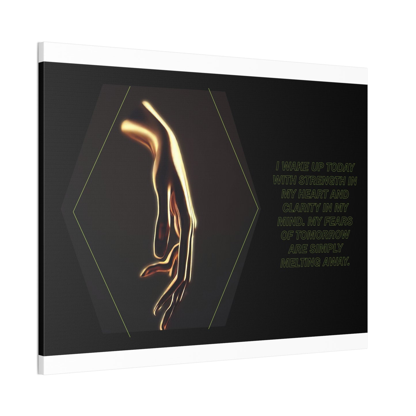 Strength and Serenity - Affirmation Wall Art
