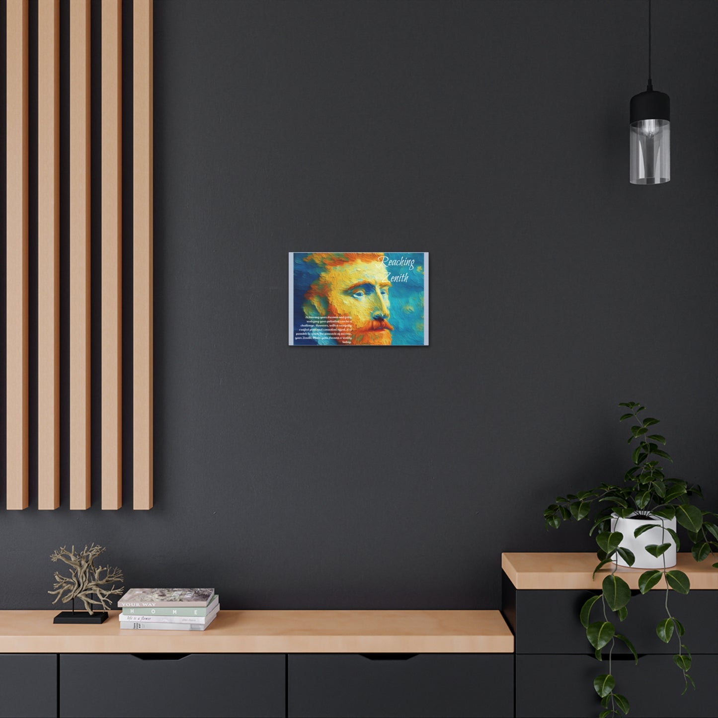 Zenith Ascent" Affirmation Wall Art
