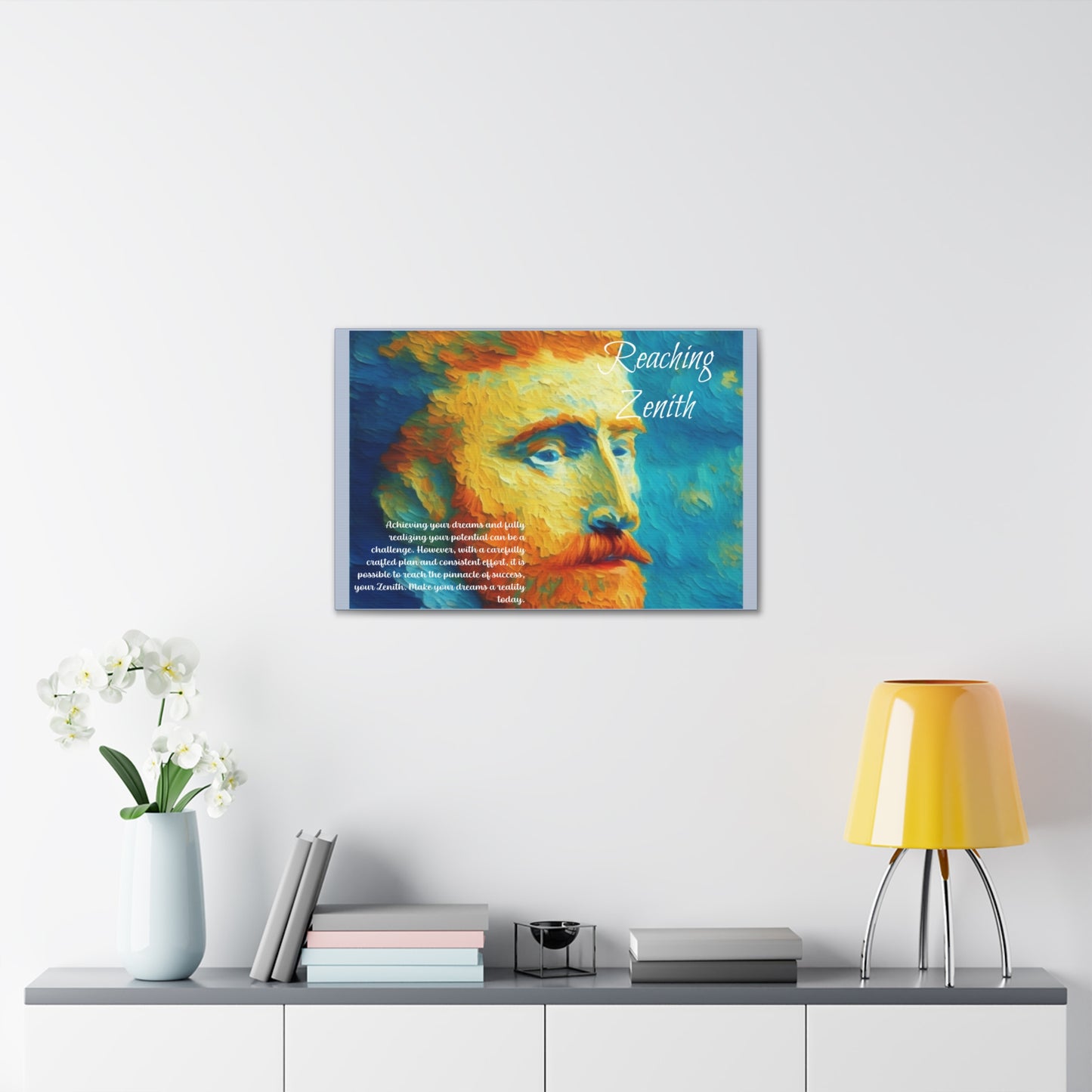 Zenith Ascent" Affirmation Wall Art