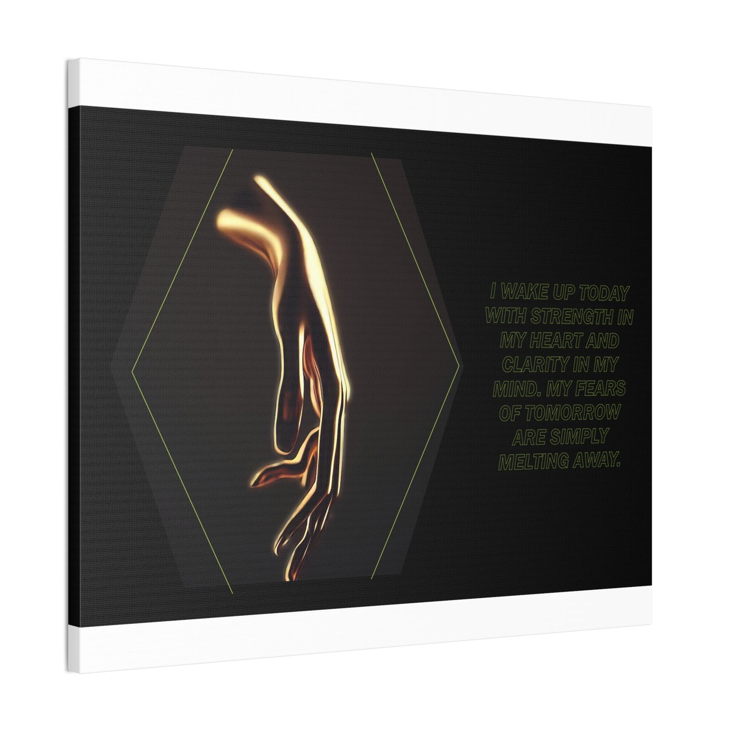 Strength and Serenity - Affirmation Wall Art