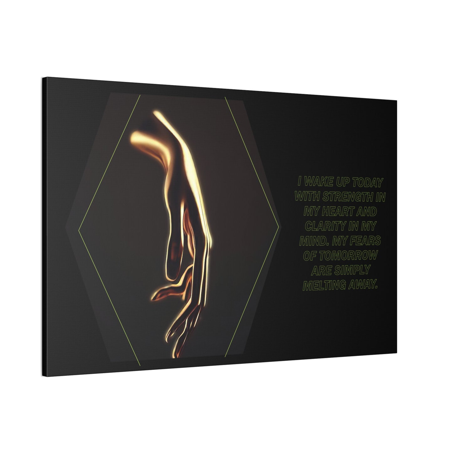 Strength and Serenity - Affirmation Wall Art