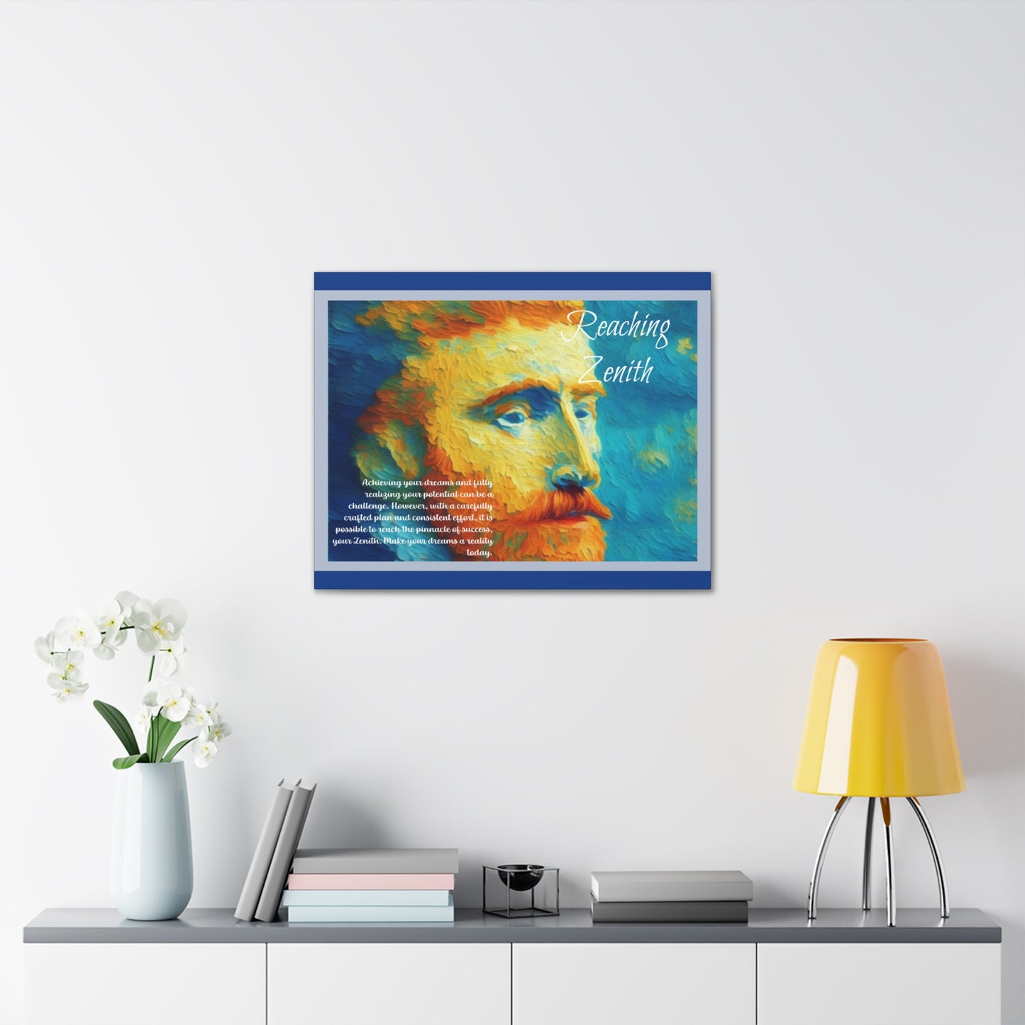 Zenith Ascent" Affirmation Wall Art