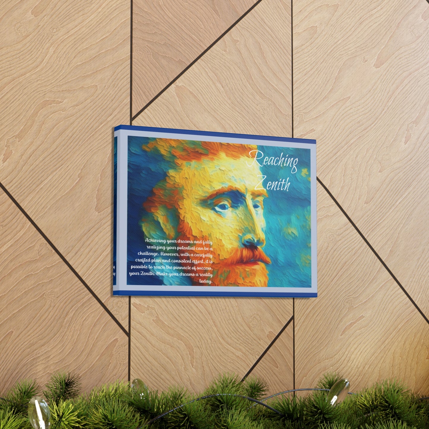 Zenith Ascent" Affirmation Wall Art