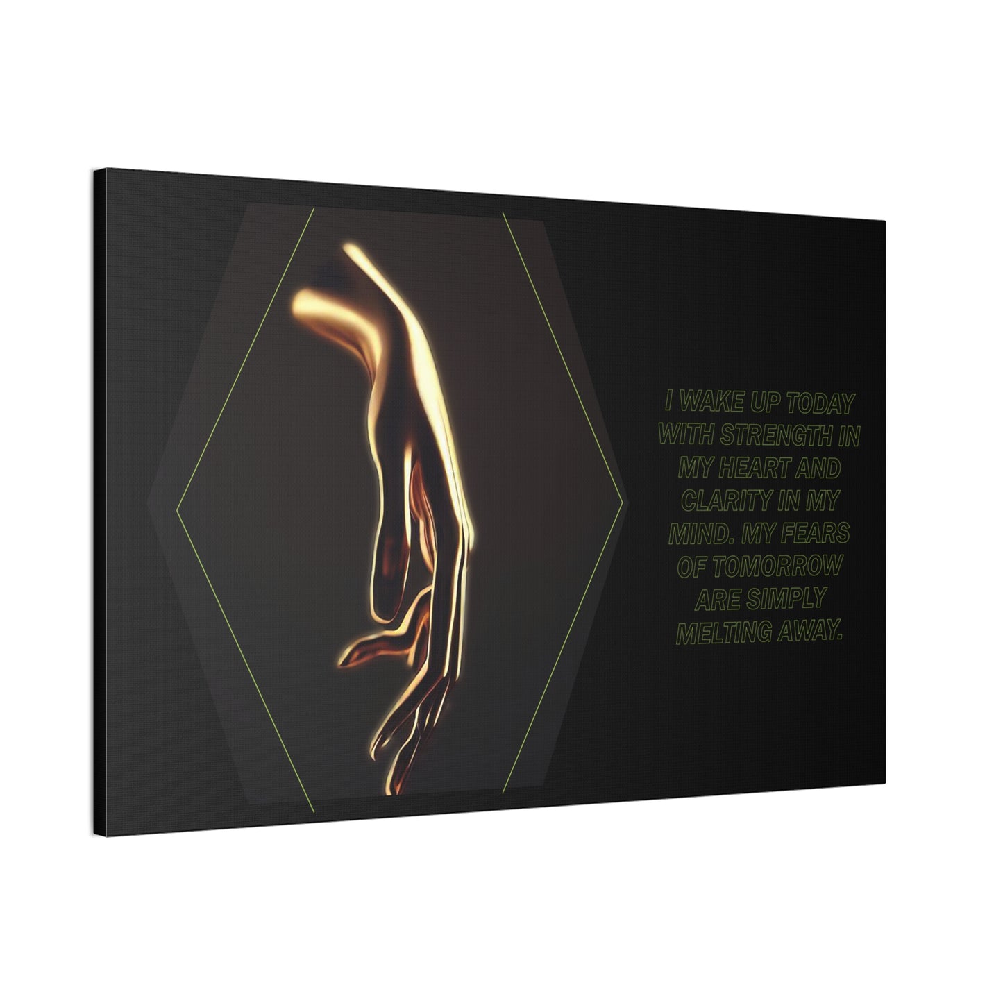Strength and Serenity - Affirmation Wall Art