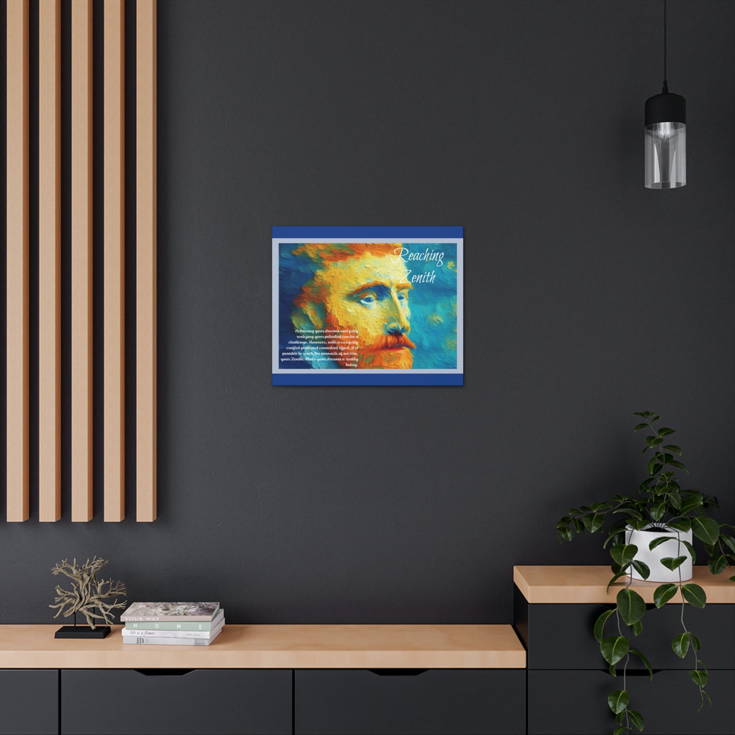 Zenith Ascent" Affirmation Wall Art