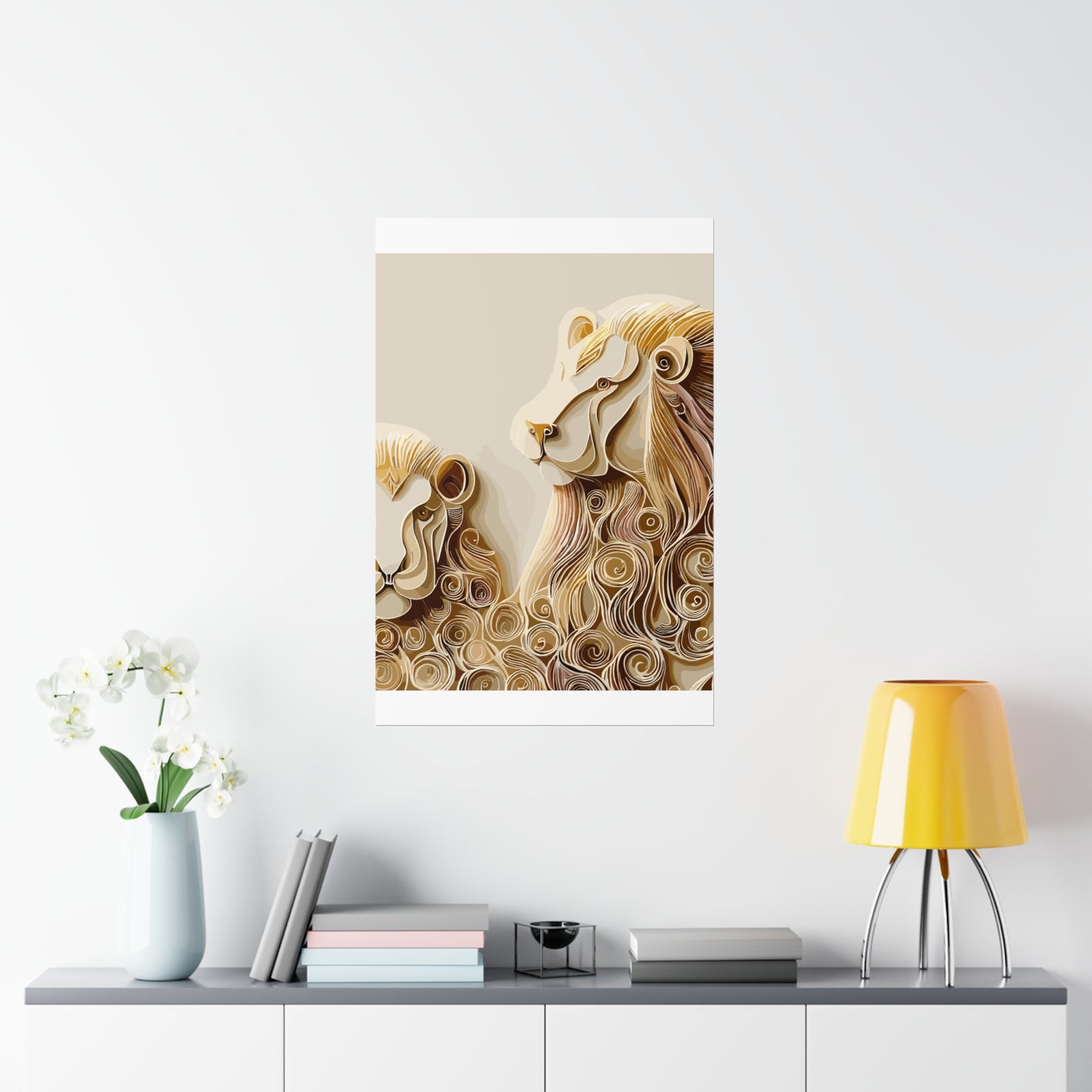 Brave Tenacity Wall Poster: A Testament to Relentless Resilience and Fighting Spirit