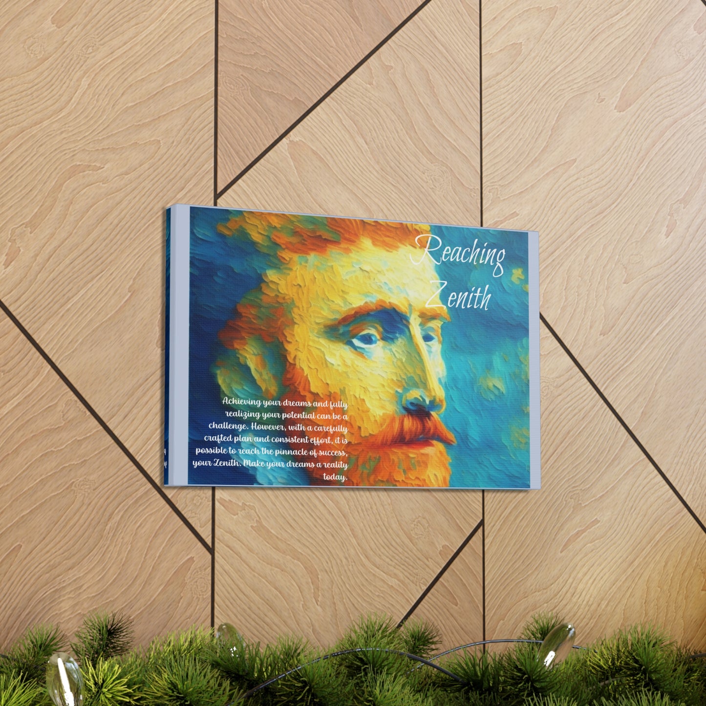 Zenith Ascent" Affirmation Wall Art
