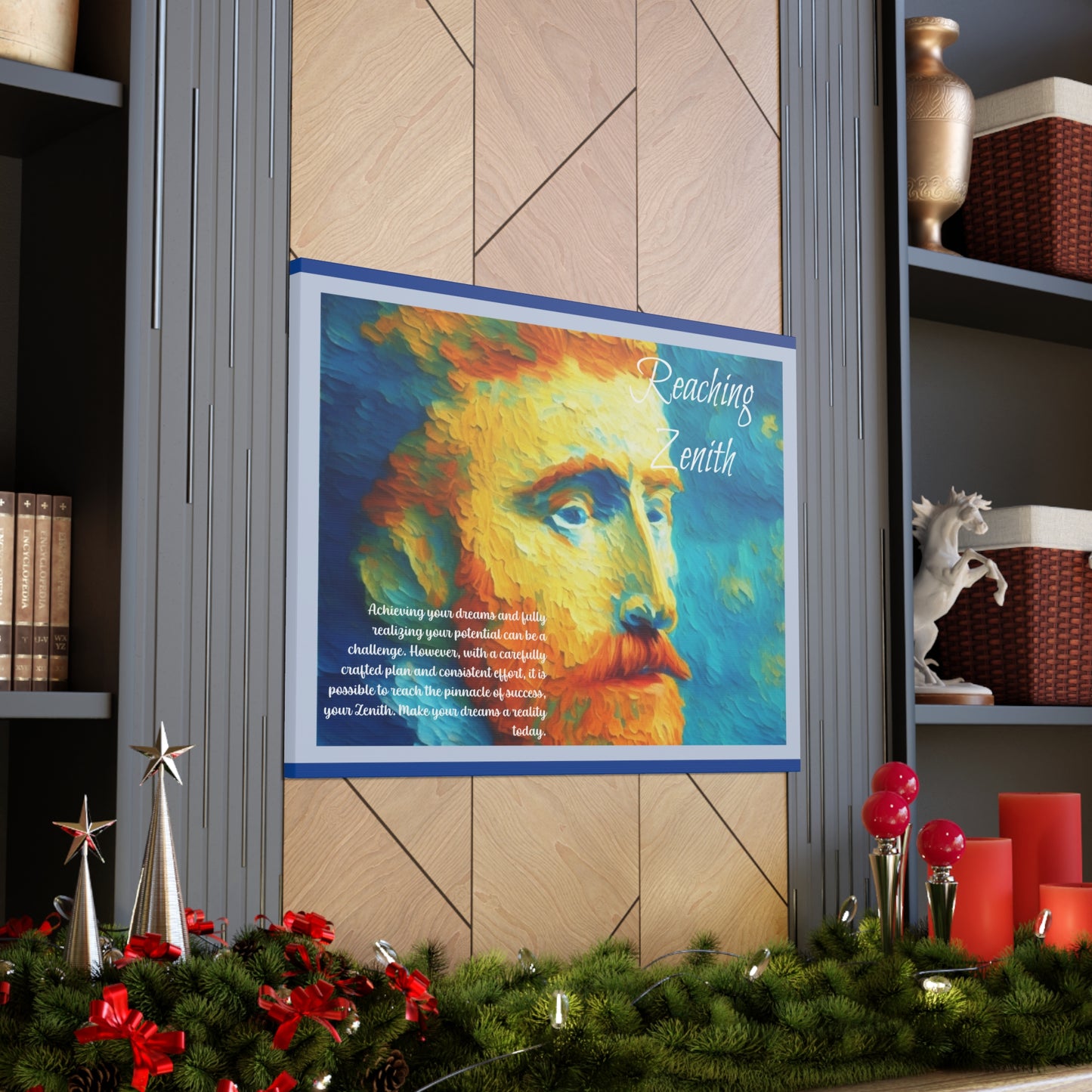 Zenith Ascent" Affirmation Wall Art