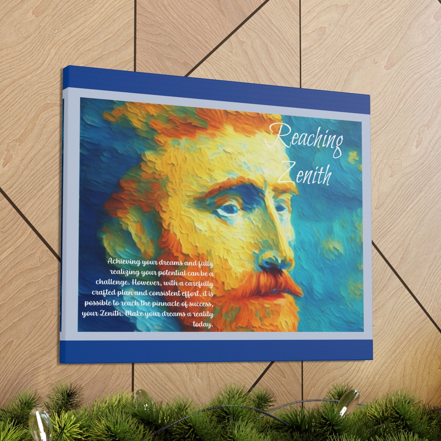 Zenith Ascent" Affirmation Wall Art