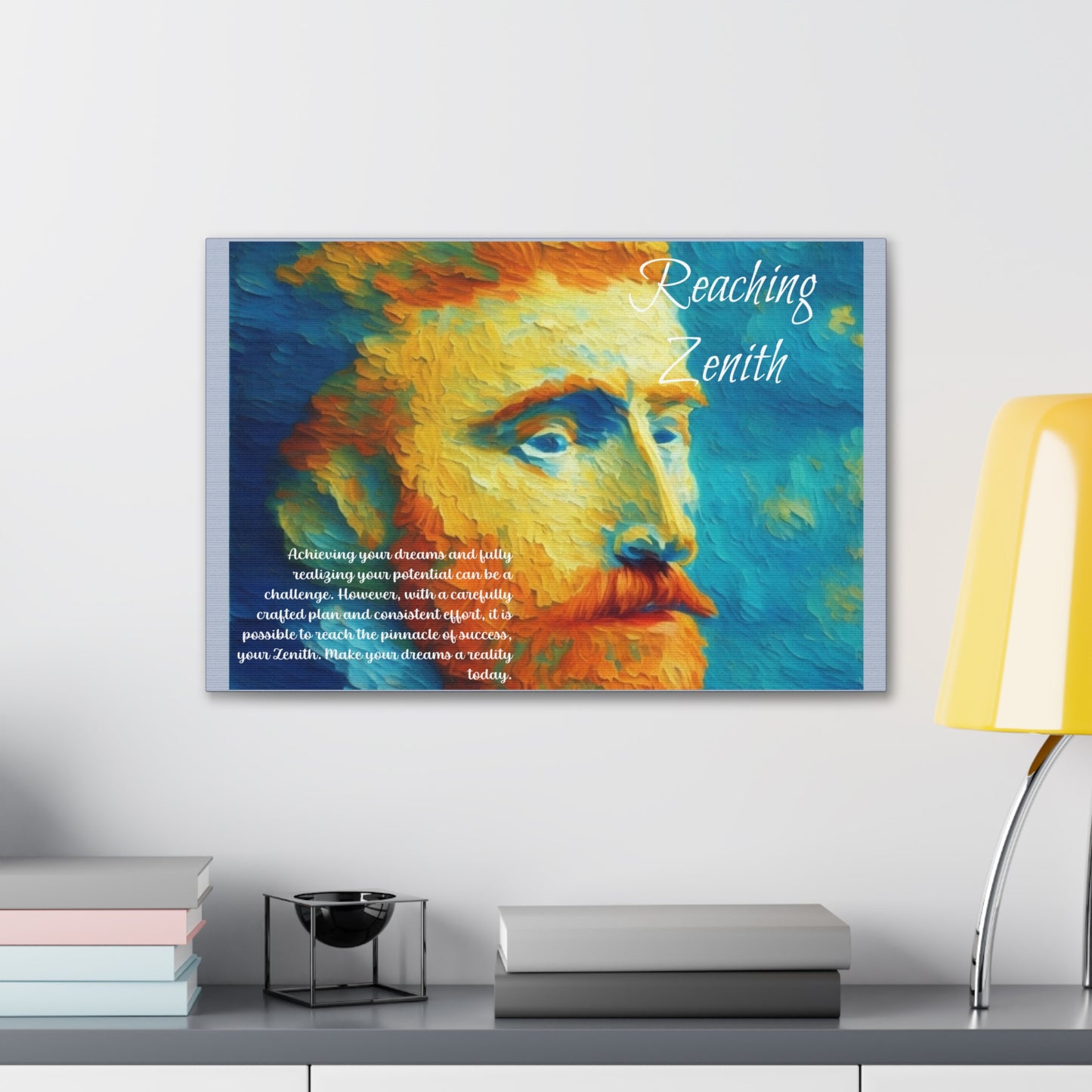 Zenith Ascent" Affirmation Wall Art