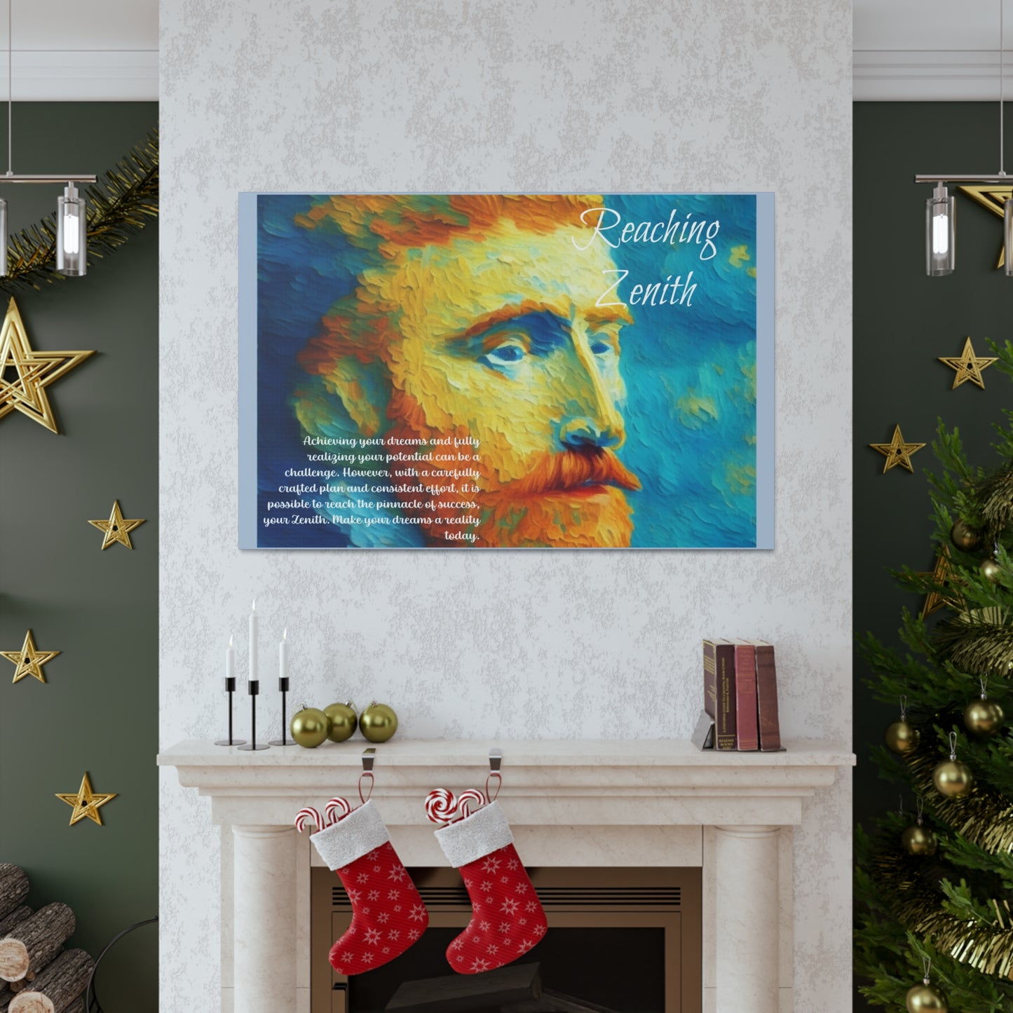 Zenith Ascent" Affirmation Wall Art