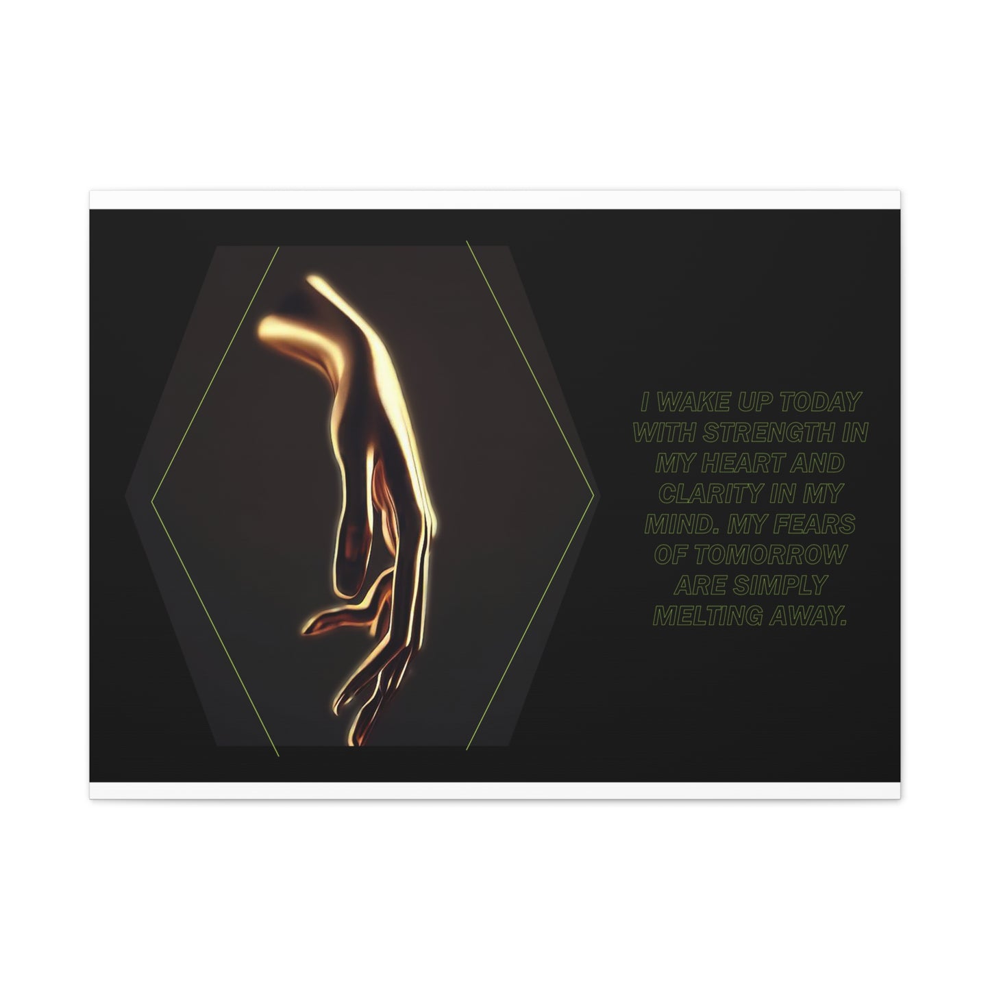 Strength and Serenity - Affirmation Wall Art