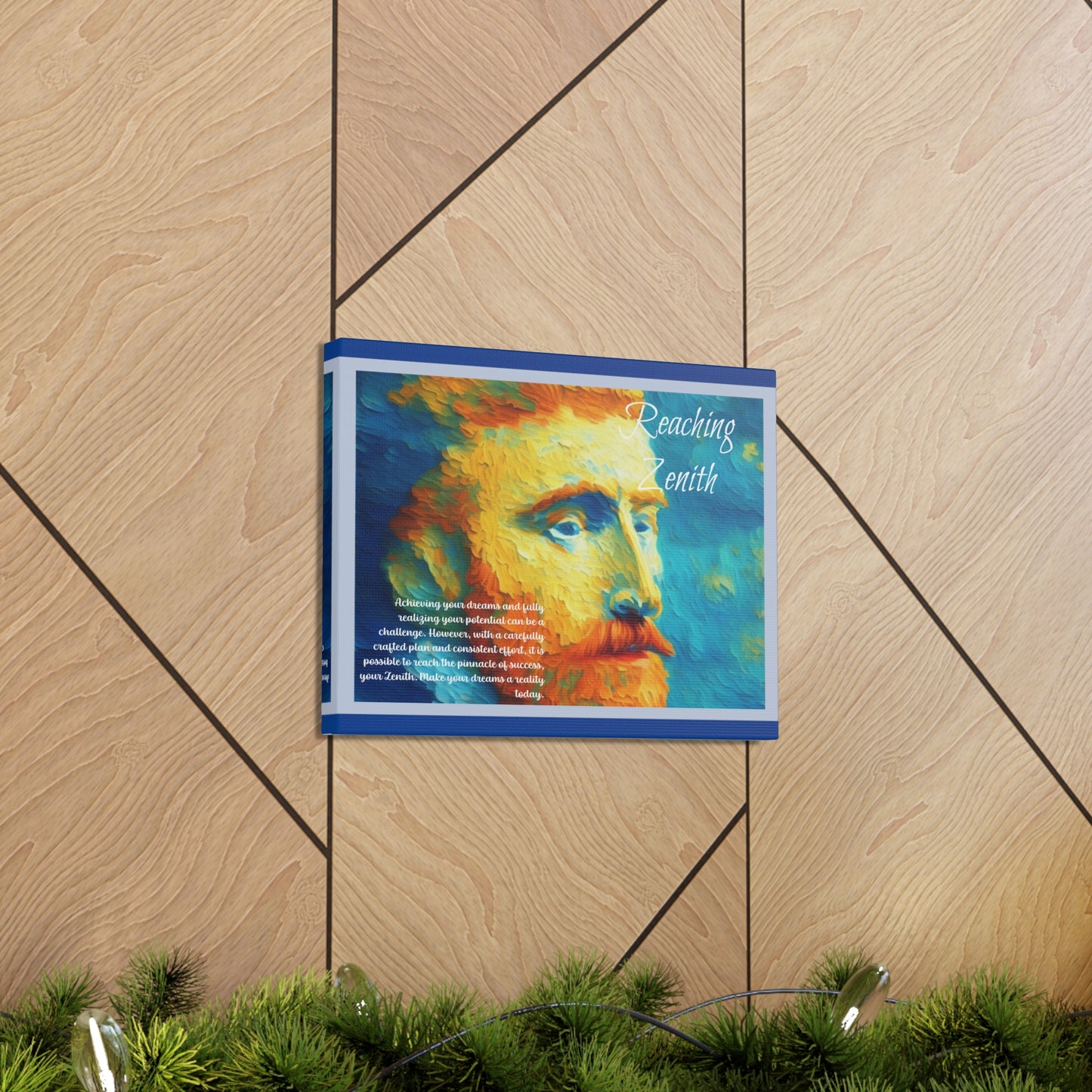 Zenith Ascent" Affirmation Wall Art