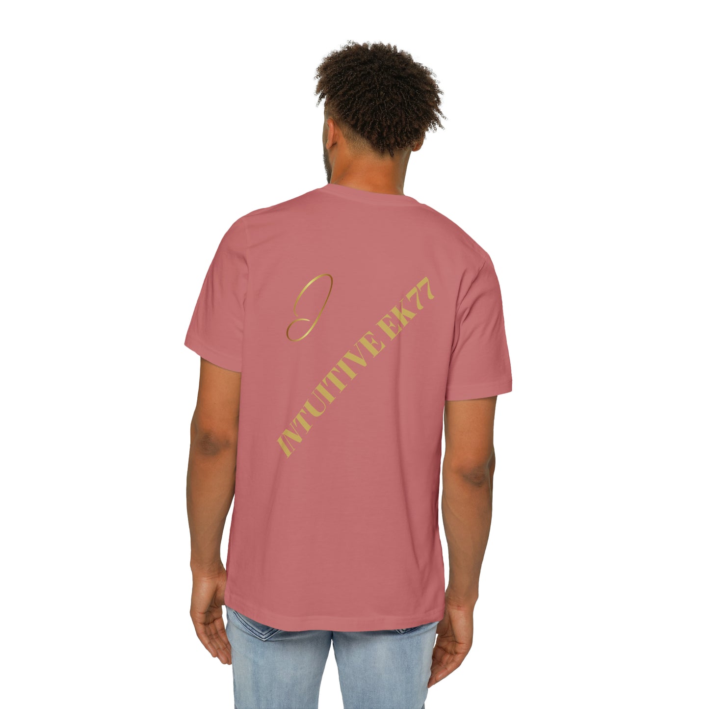 Intuitive EK77 Signature Unisex Cotton Tee: Versatile Style for AlI