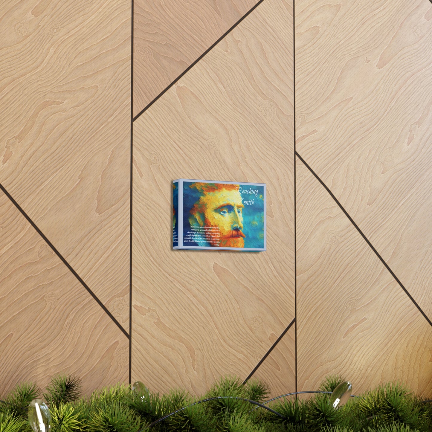 Zenith Ascent" Affirmation Wall Art