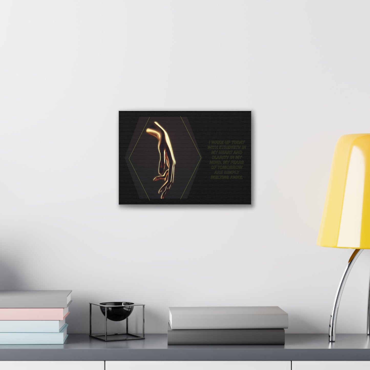 Strength and Serenity - Affirmation Wall Art