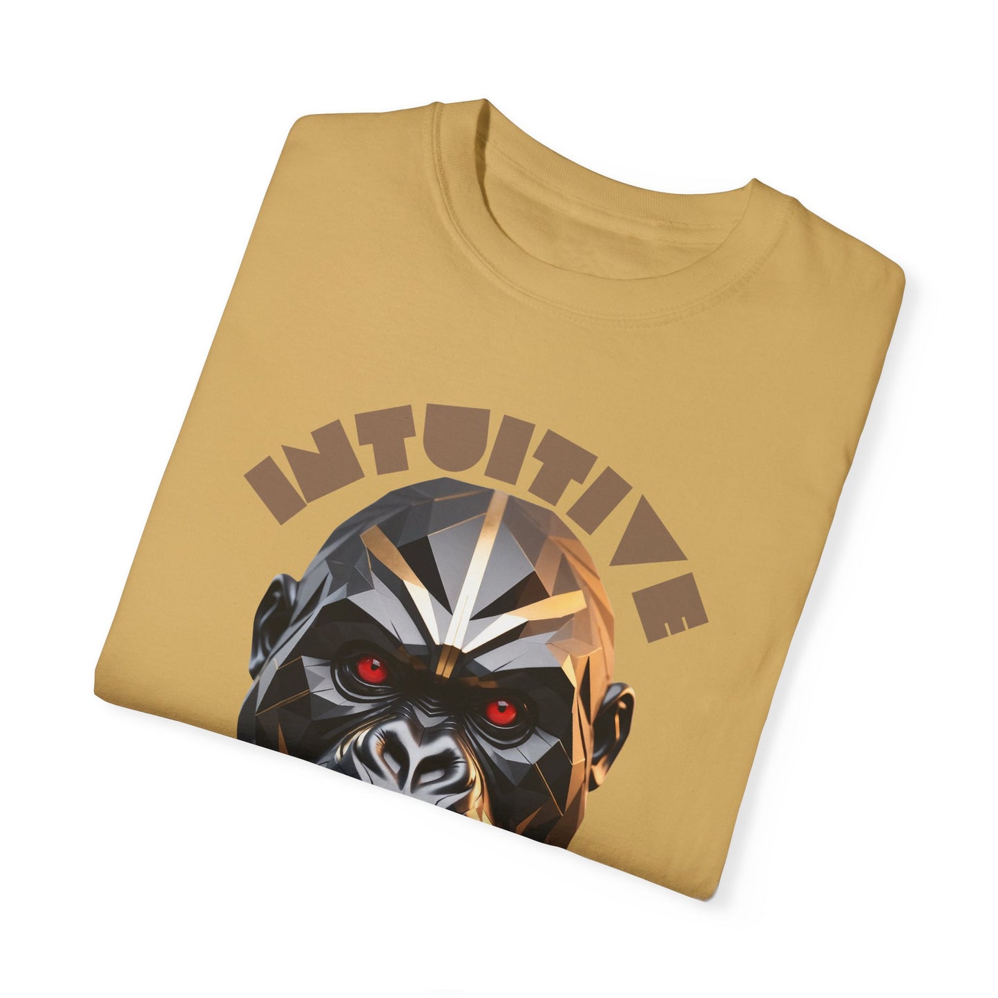Stylized Gorilla T-Shirt – Edgy Polygonal Art with Futuristic Vibe