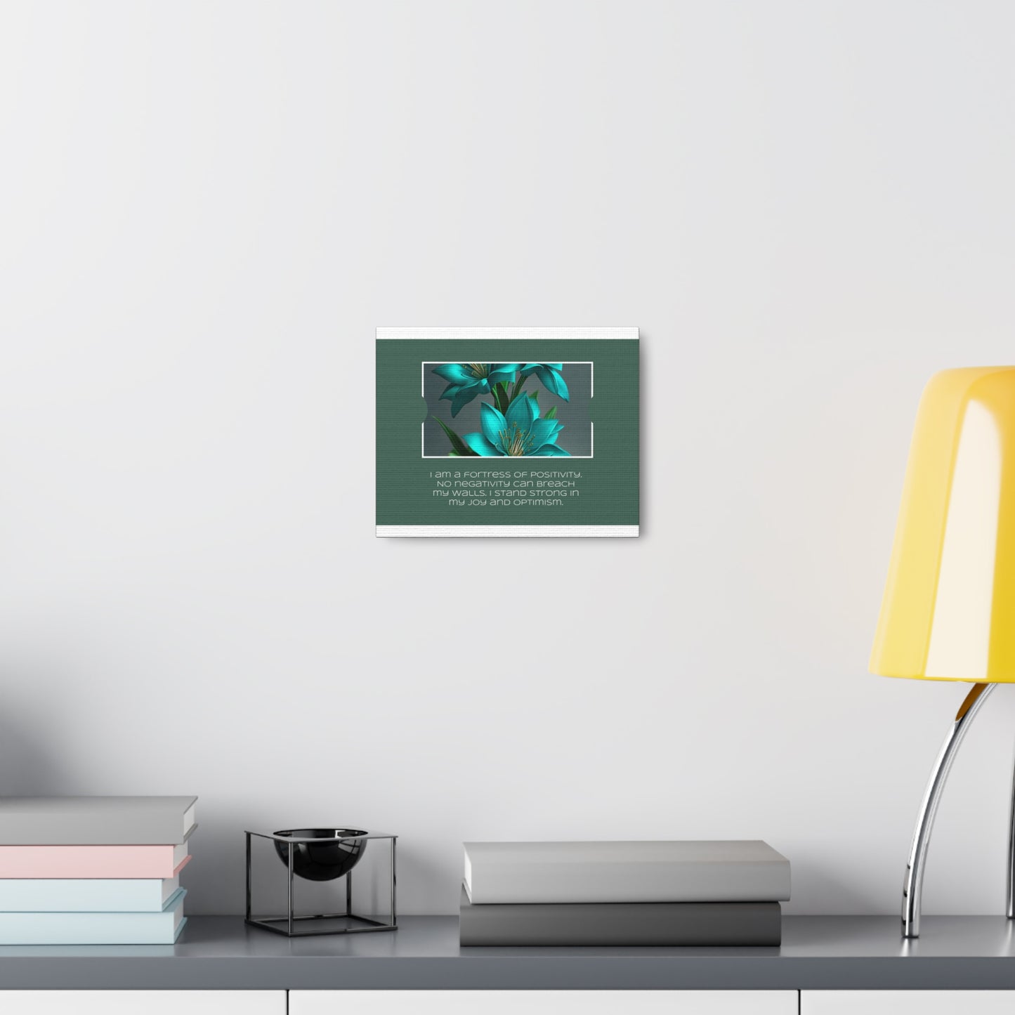 Fortress of Positivity - Affirmation Wall Art