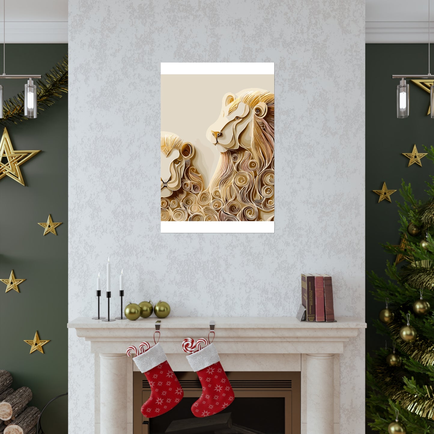 Brave Tenacity Wall Poster: A Testament to Relentless Resilience and Fighting Spirit