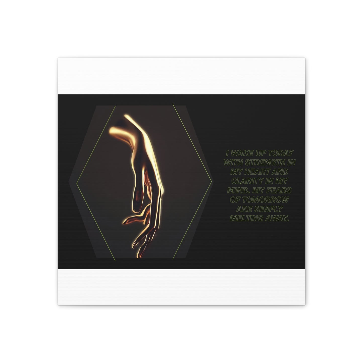 Strength and Serenity - Affirmation Wall Art