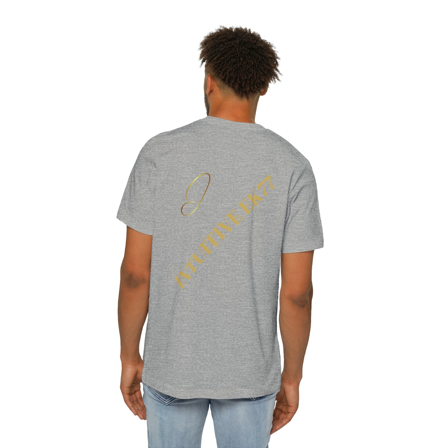 Intuitive EK77 Signature Unisex Cotton Tee: Versatile Style for AlI