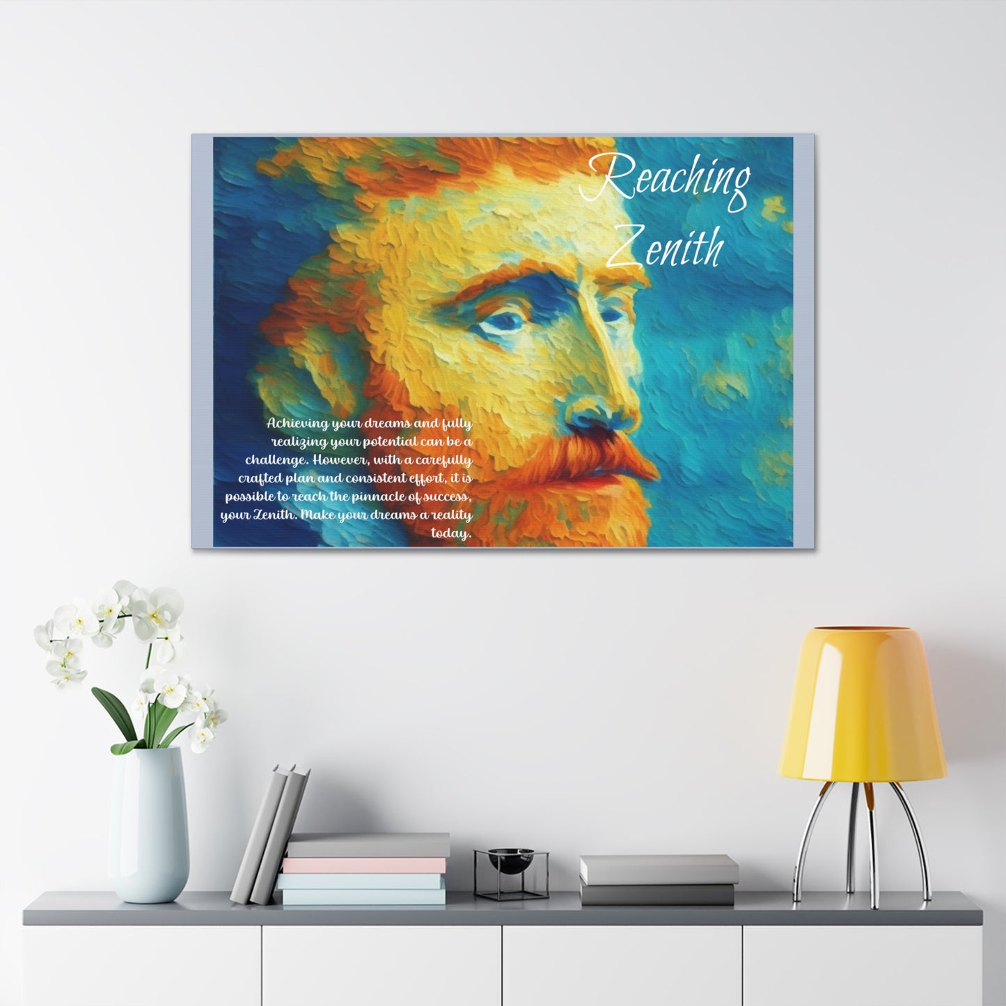 Zenith Ascent" Affirmation Wall Art