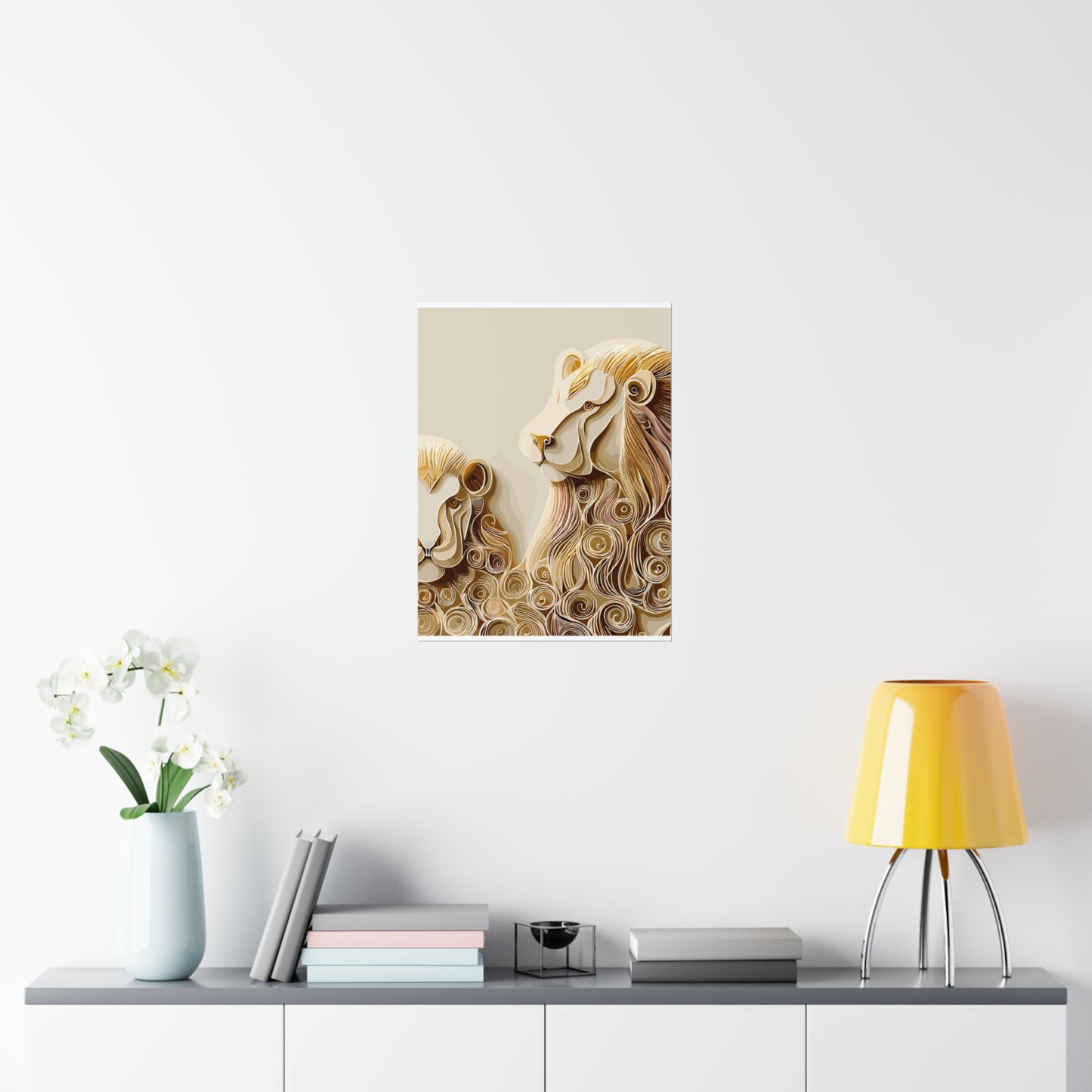 Brave Tenacity Wall Poster: A Testament to Relentless Resilience and Fighting Spirit