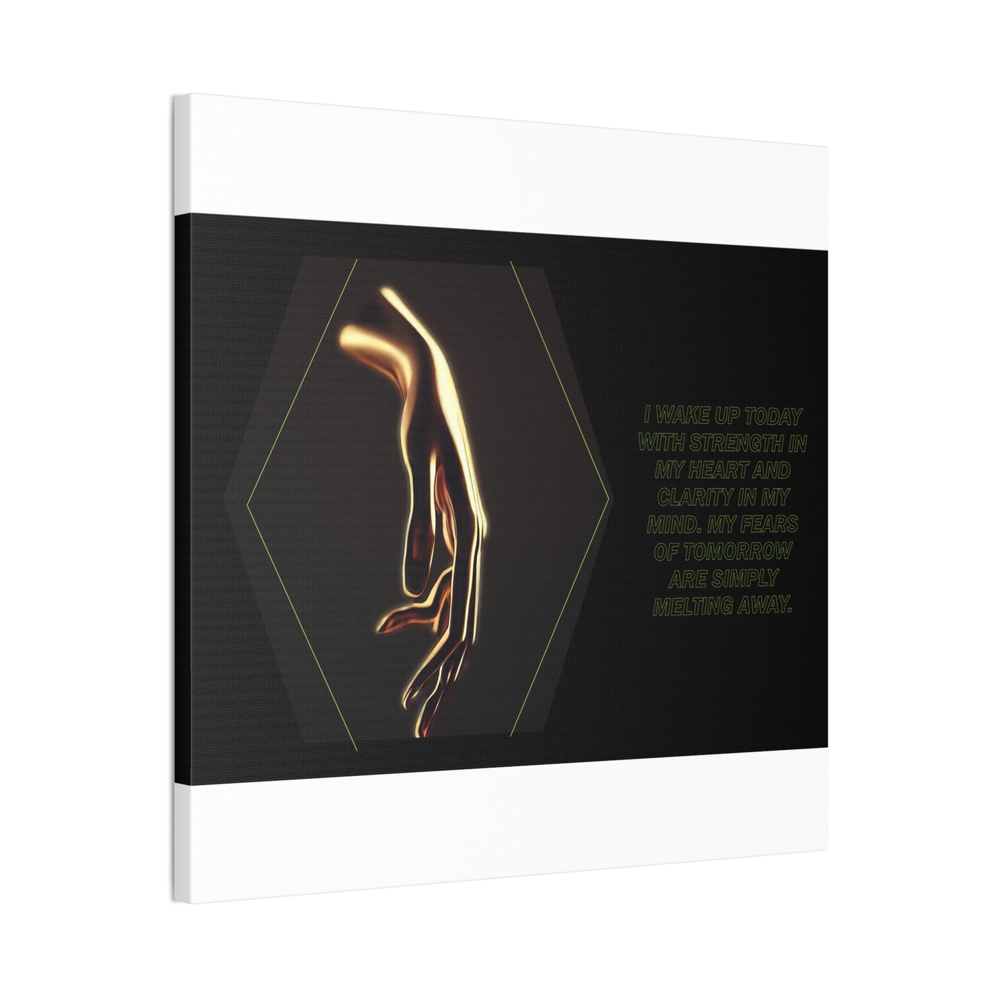 Strength and Serenity - Affirmation Wall Art