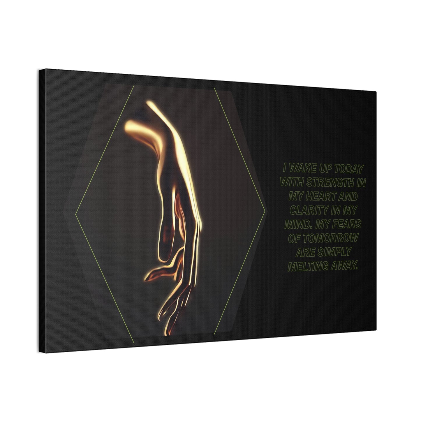 Strength and Serenity - Affirmation Wall Art