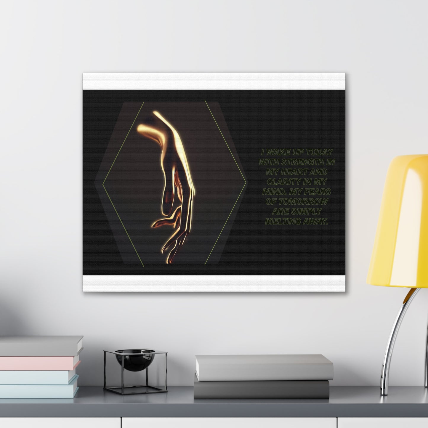 Strength and Serenity - Affirmation Wall Art