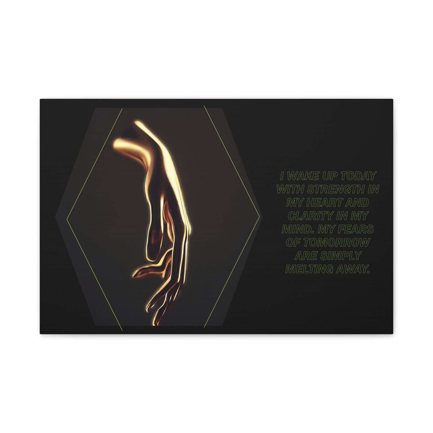 Strength and Serenity - Affirmation Wall Art