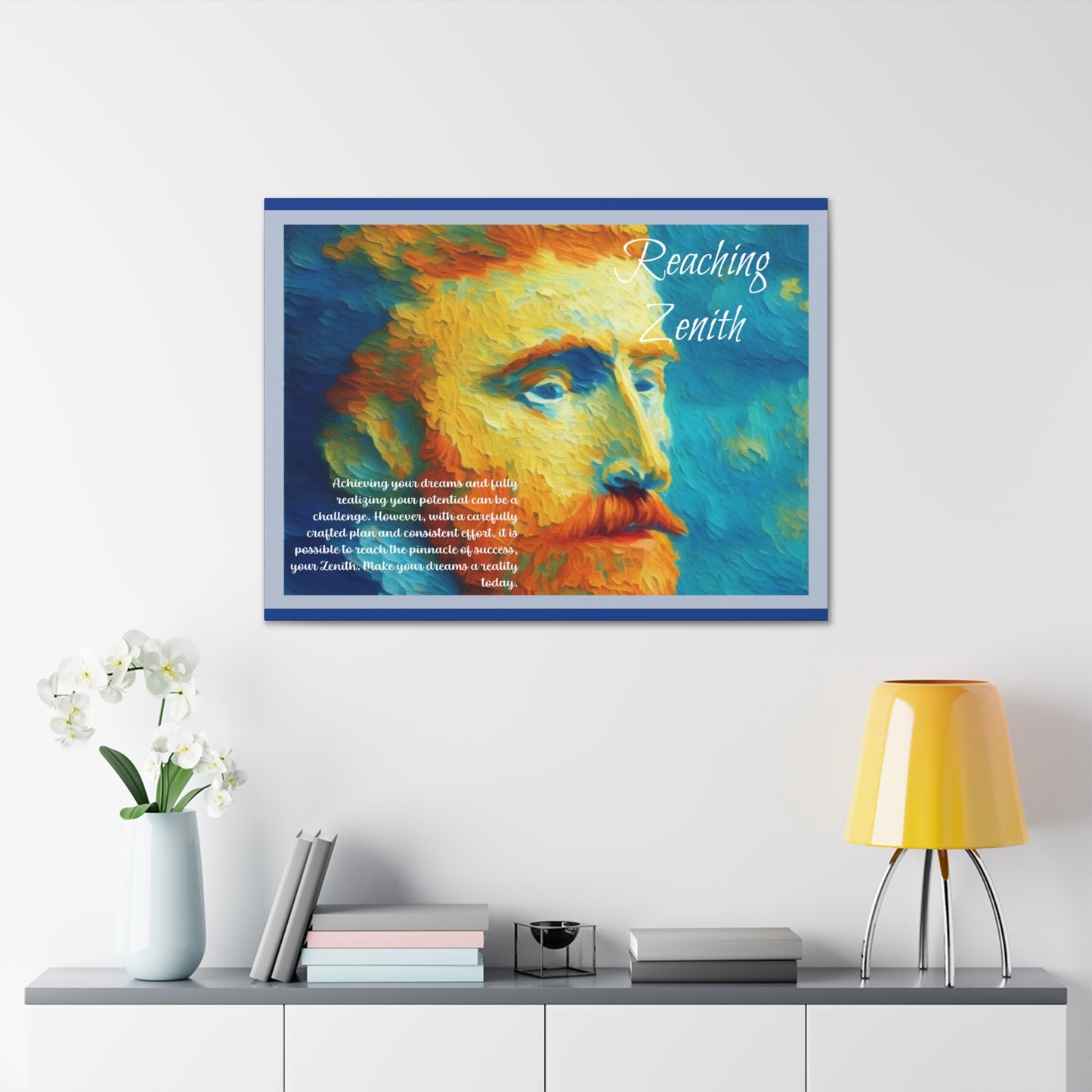 Zenith Ascent" Affirmation Wall Art