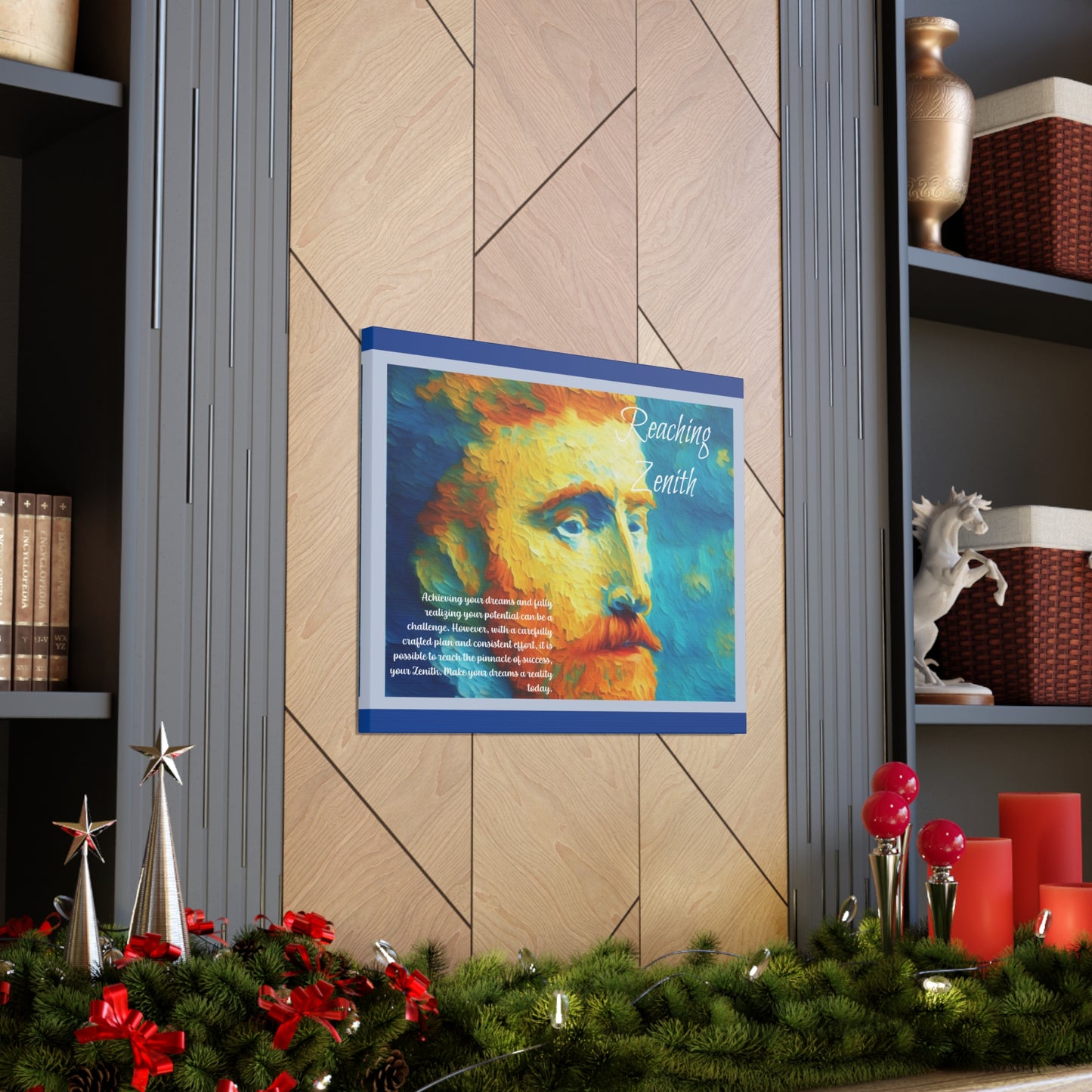 Zenith Ascent" Affirmation Wall Art