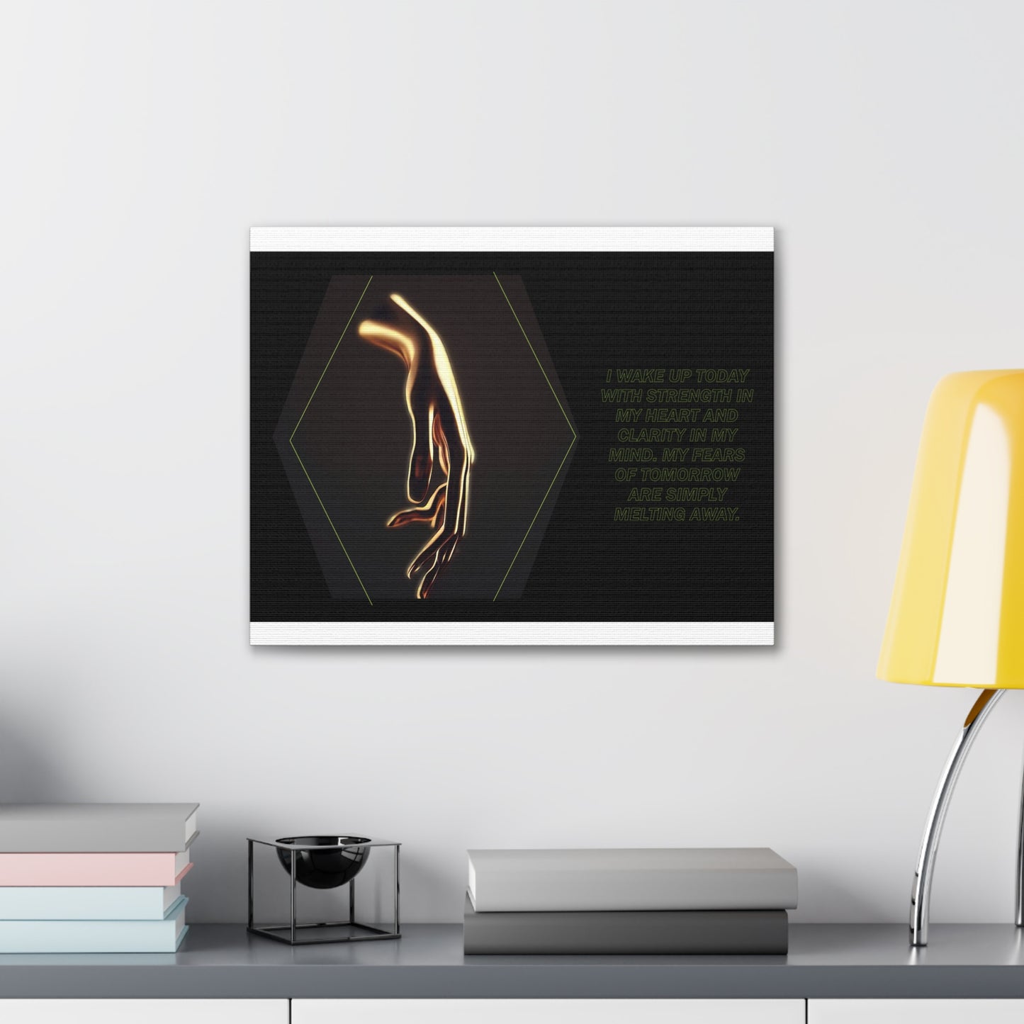 Strength and Serenity - Affirmation Wall Art