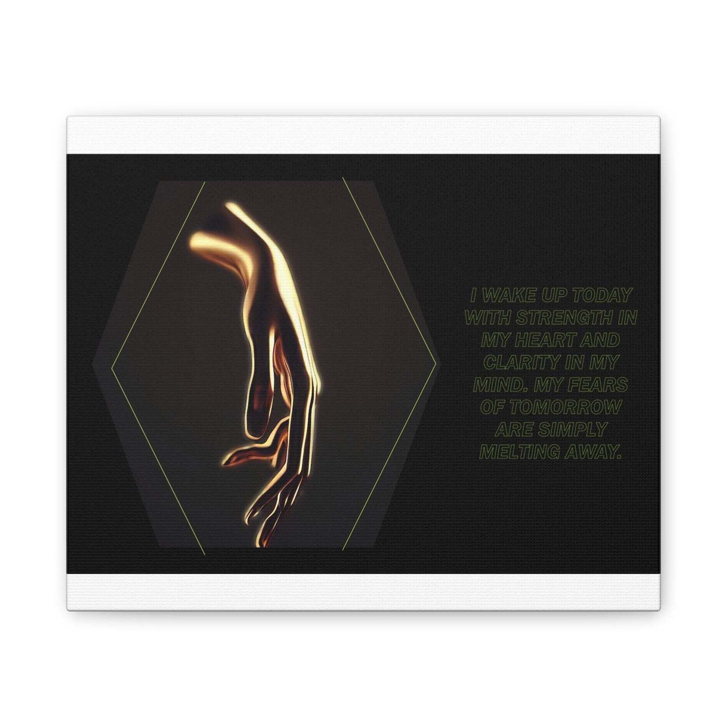 Strength and Serenity - Affirmation Wall Art