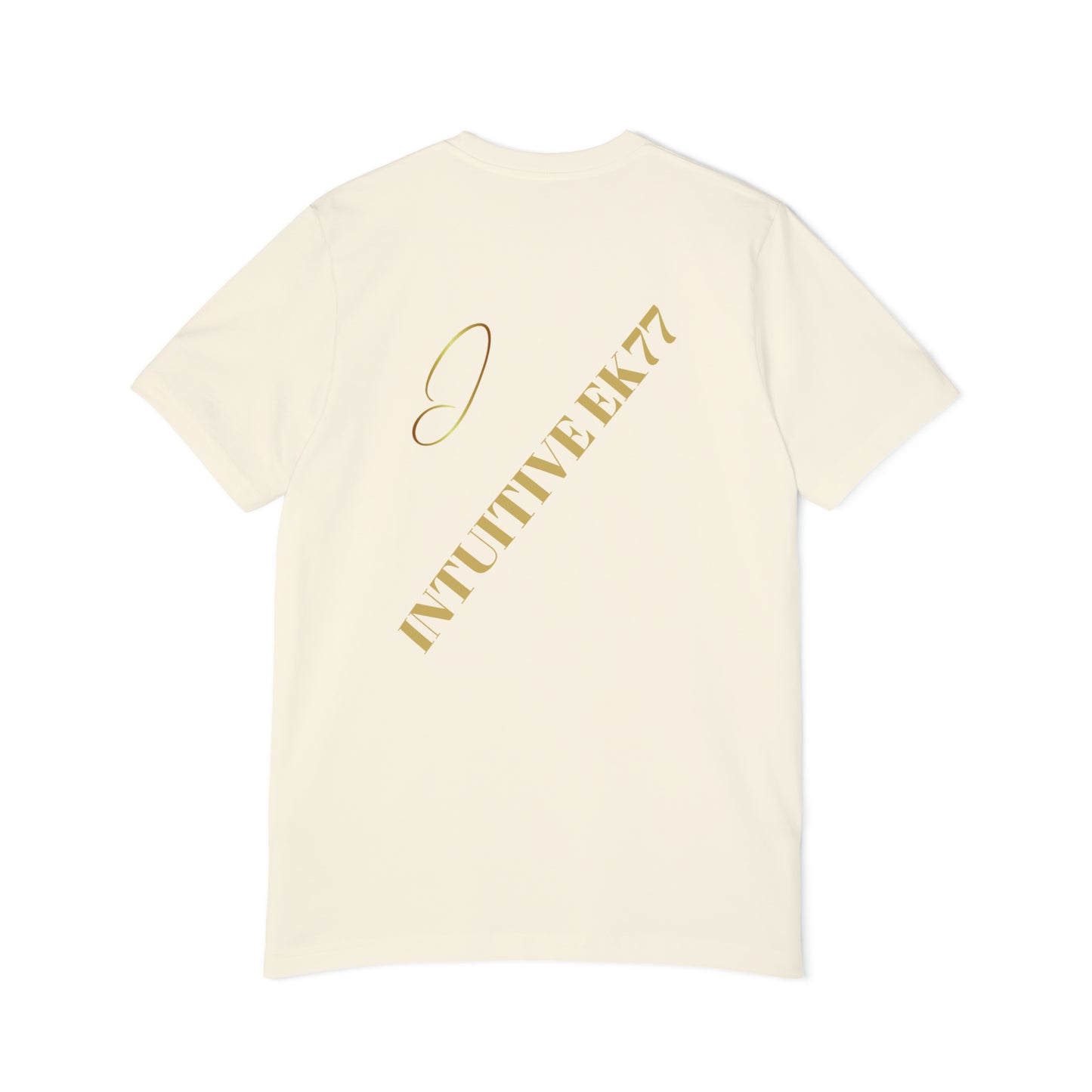 Intuitive EK77 Signature Unisex Cotton Tee: Versatile Style for AlI