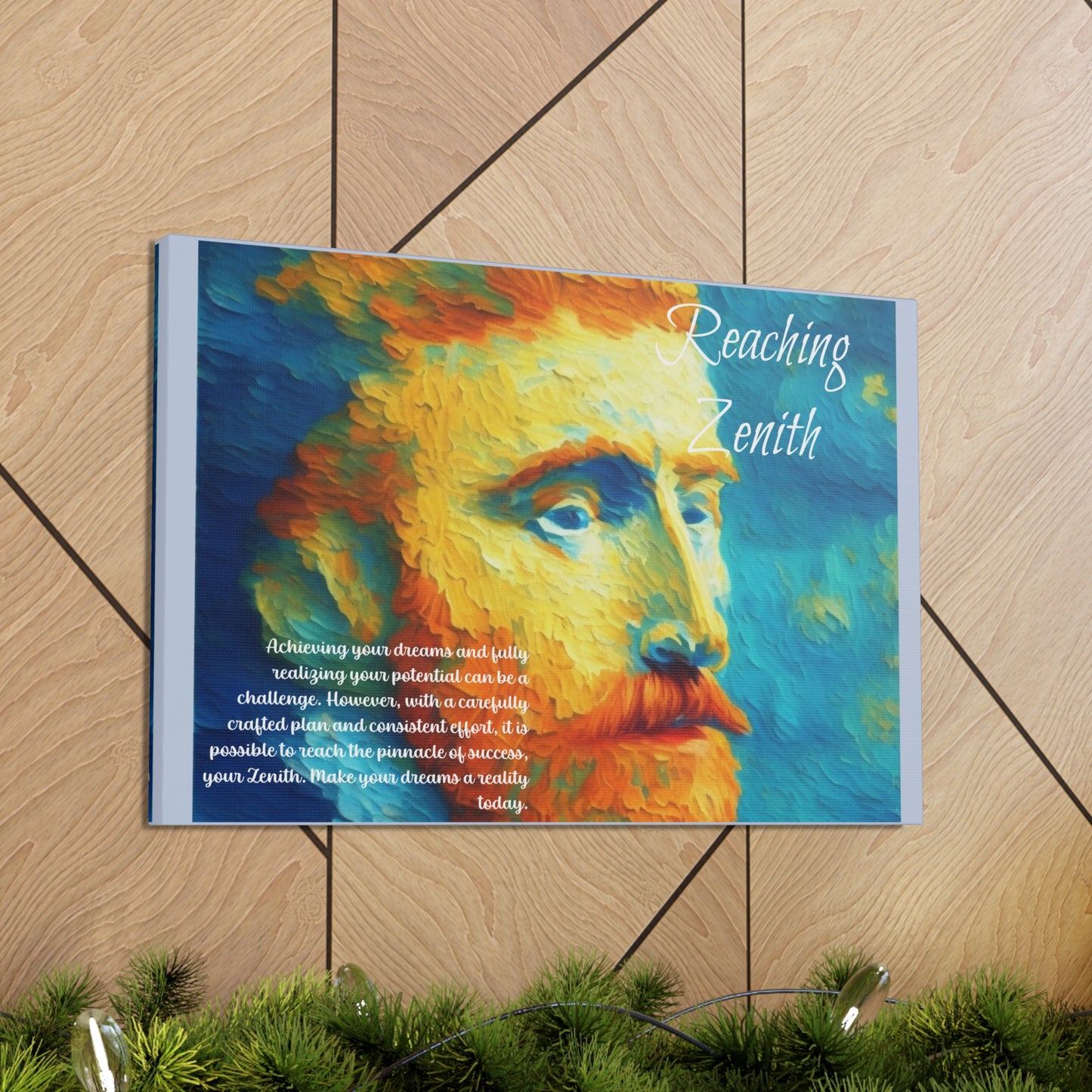 Zenith Ascent" Affirmation Wall Art