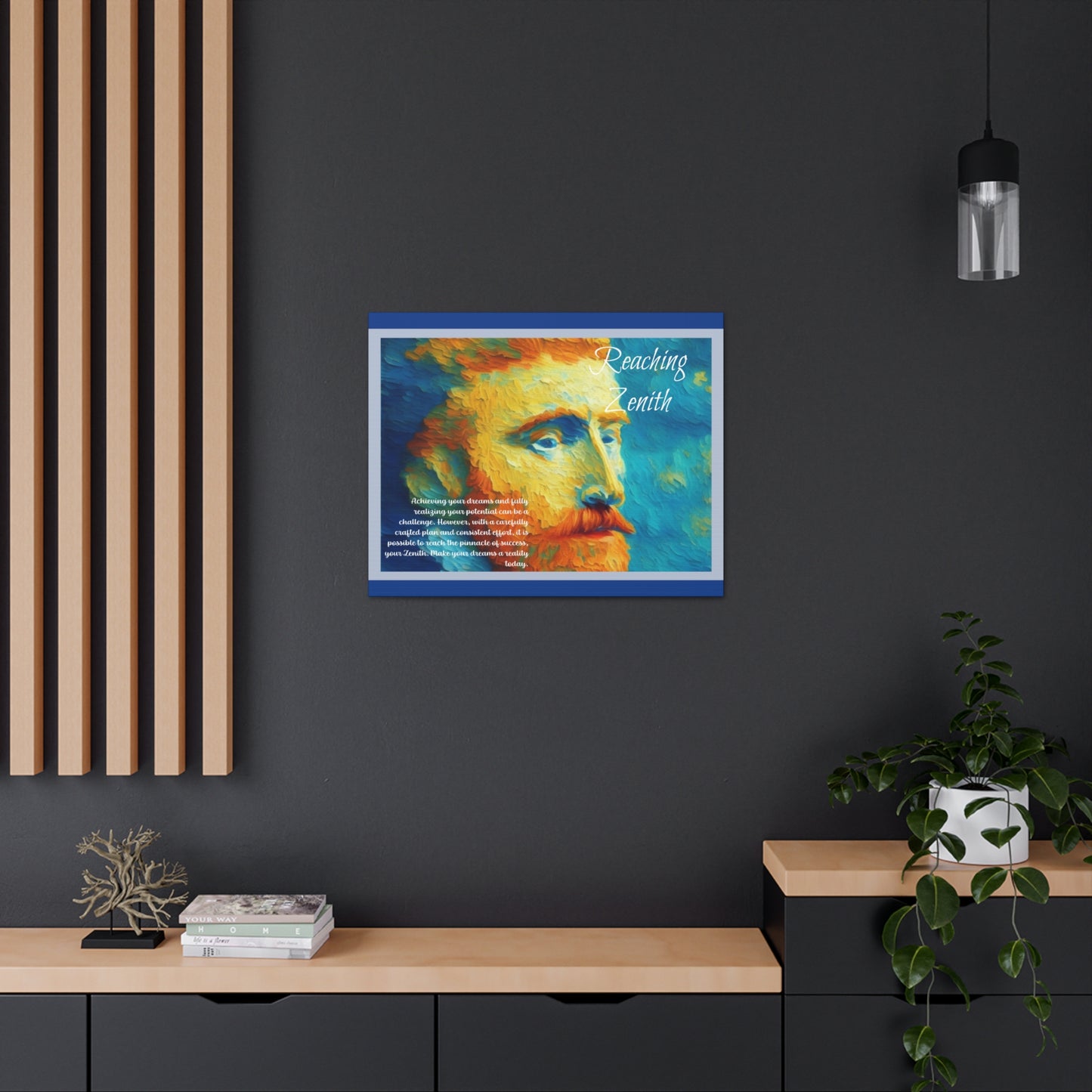 Zenith Ascent" Affirmation Wall Art