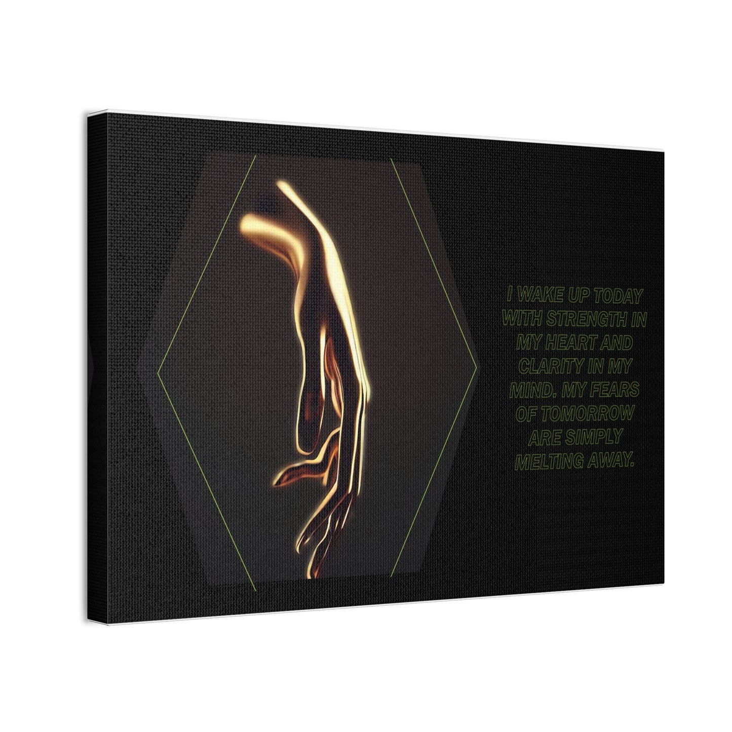 Strength and Serenity - Affirmation Wall Art