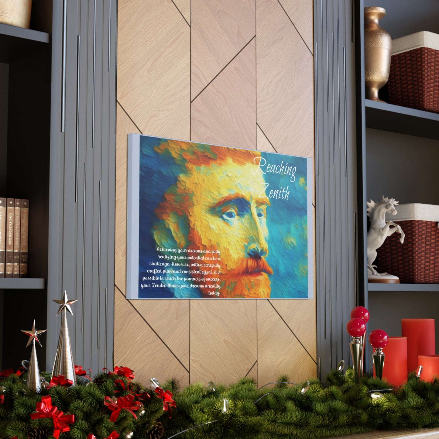 Zenith Ascent" Affirmation Wall Art
