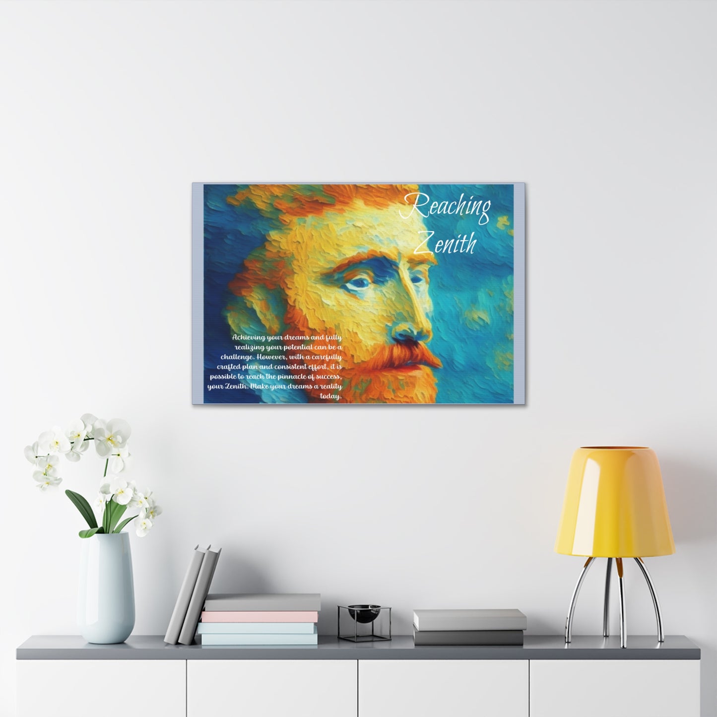 Zenith Ascent" Affirmation Wall Art