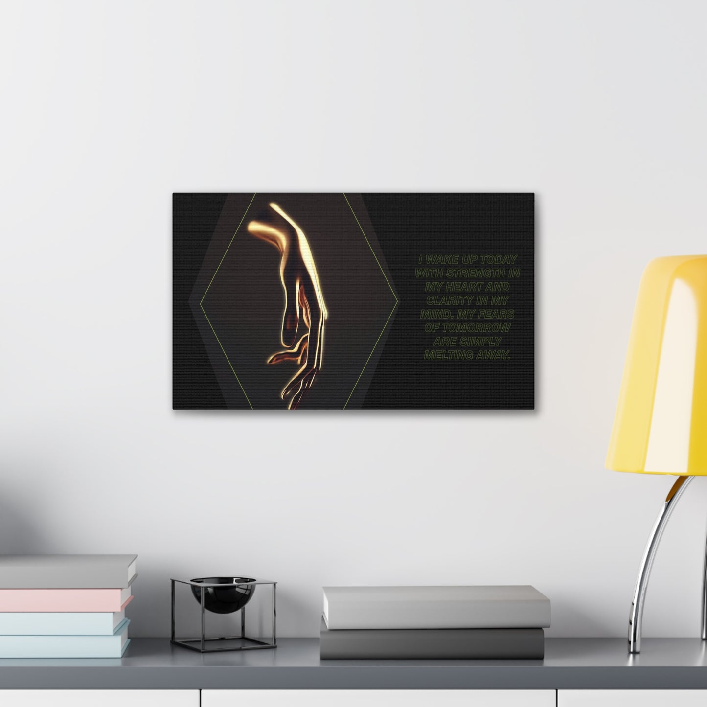 Strength and Serenity - Affirmation Wall Art
