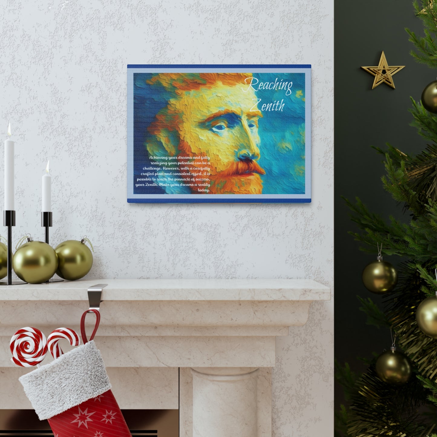Zenith Ascent" Affirmation Wall Art
