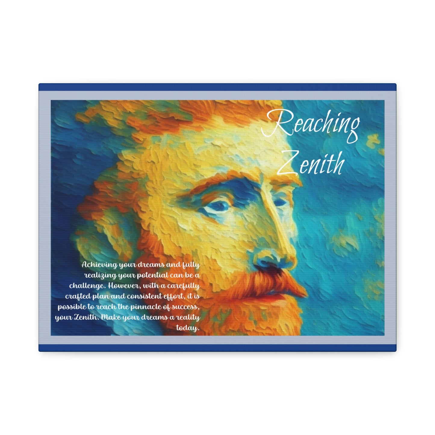 Zenith Ascent" Affirmation Wall Art