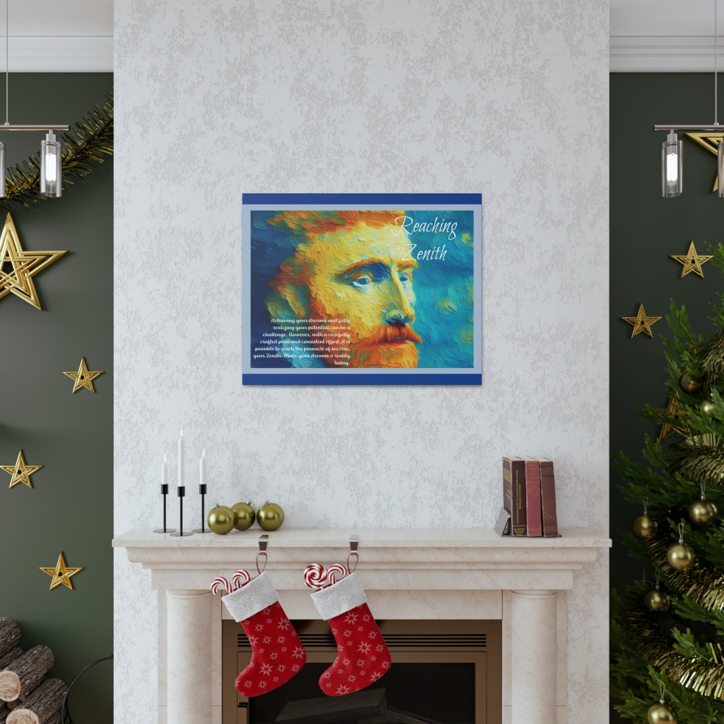 Zenith Ascent" Affirmation Wall Art